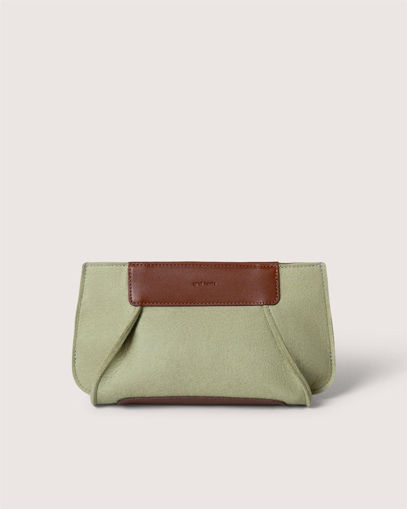 Frankie Merino Wool Clutch