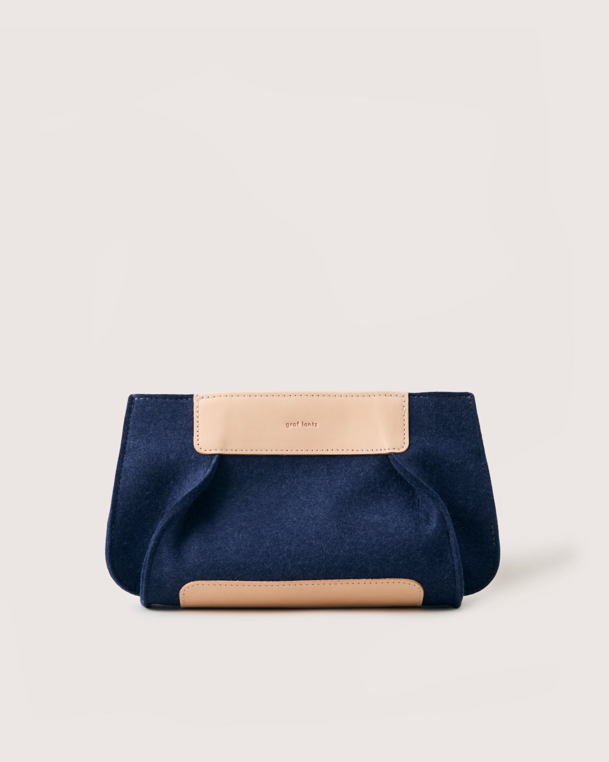 Frankie Merino Wool Clutch