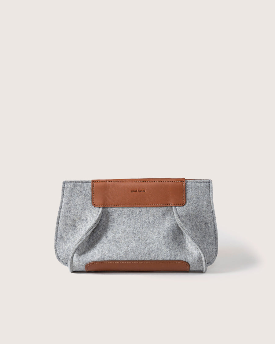 Frankie Merino Wool Clutch