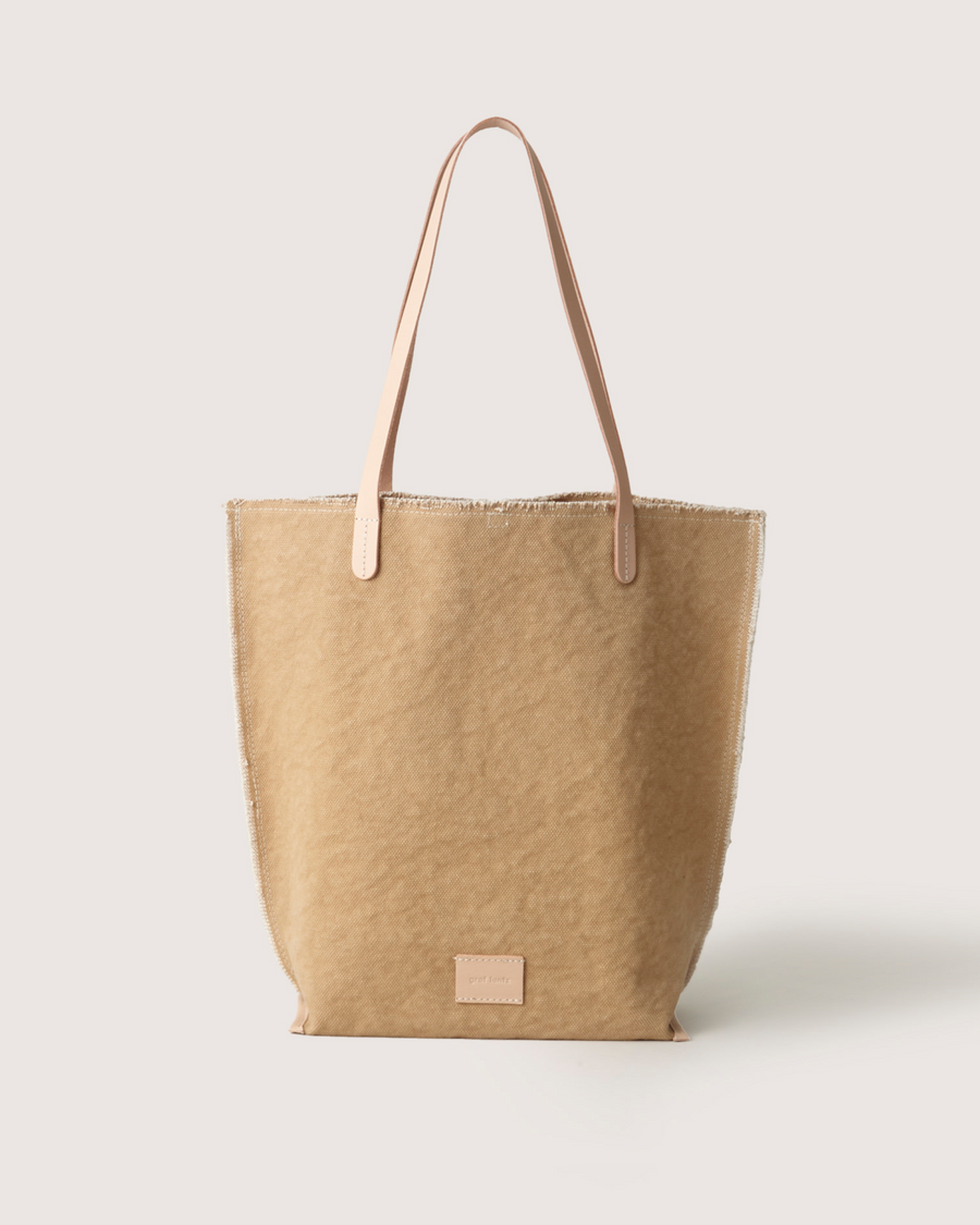 Hana 100% Hand Dyed Cotton Canvas Tote Bag in Horizon | Graf Lantz Hana 100% Hand Dyed Cotton Canvas Tote Bag in Horizon | Graf Lantz