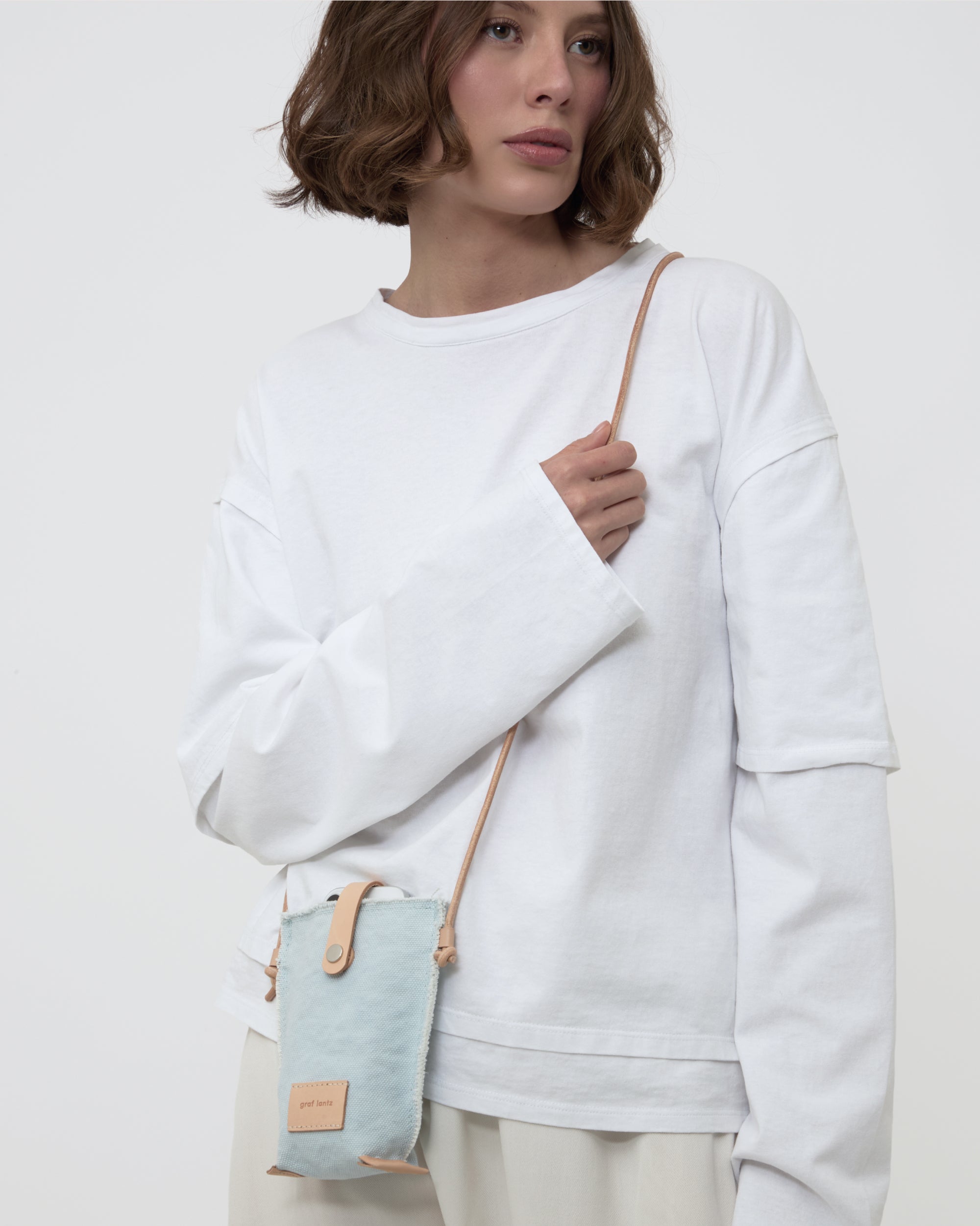 Hana Canvas Phone Crossbody