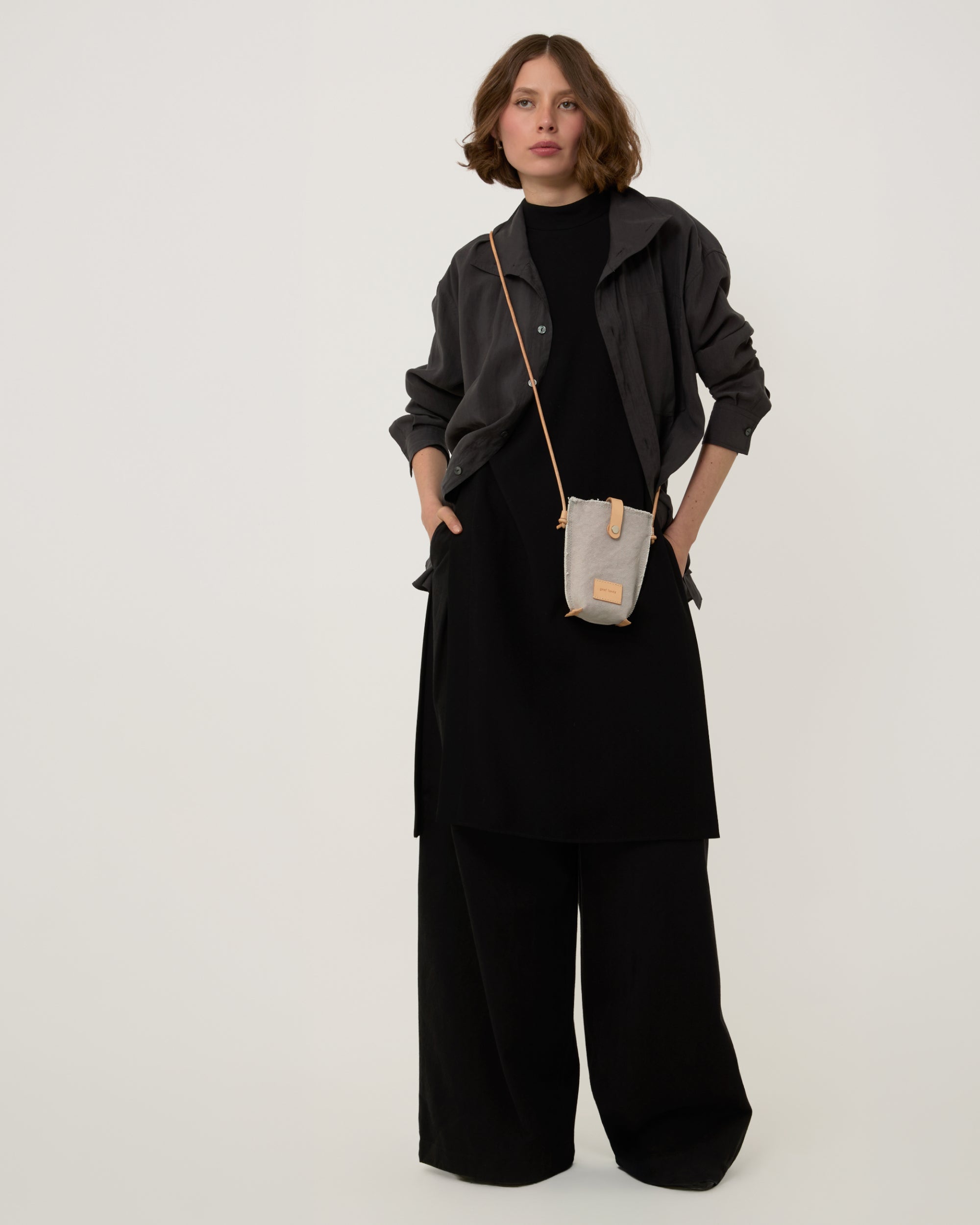 Hana Canvas Phone Crossbody