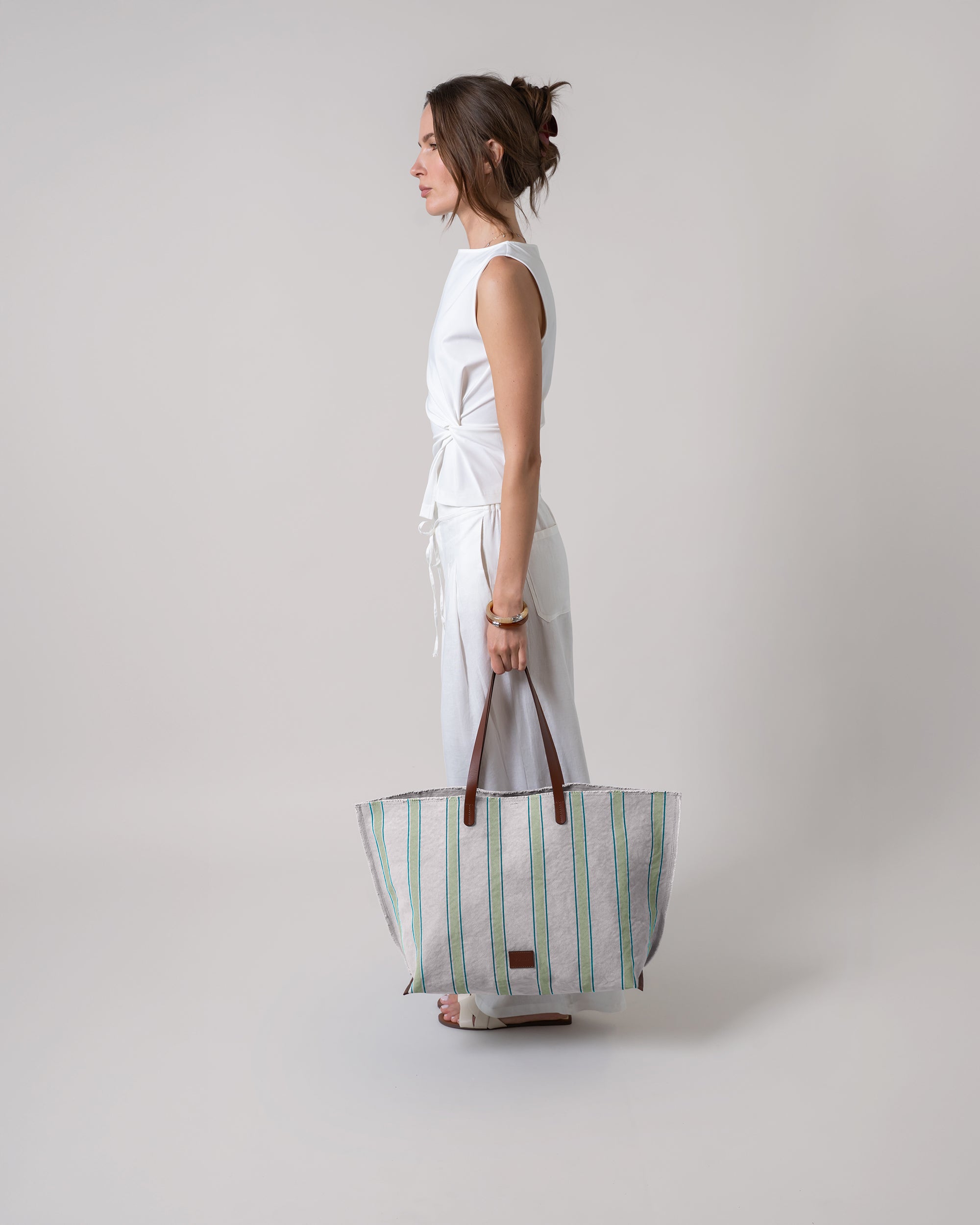 Hana Canvas Boat Bag