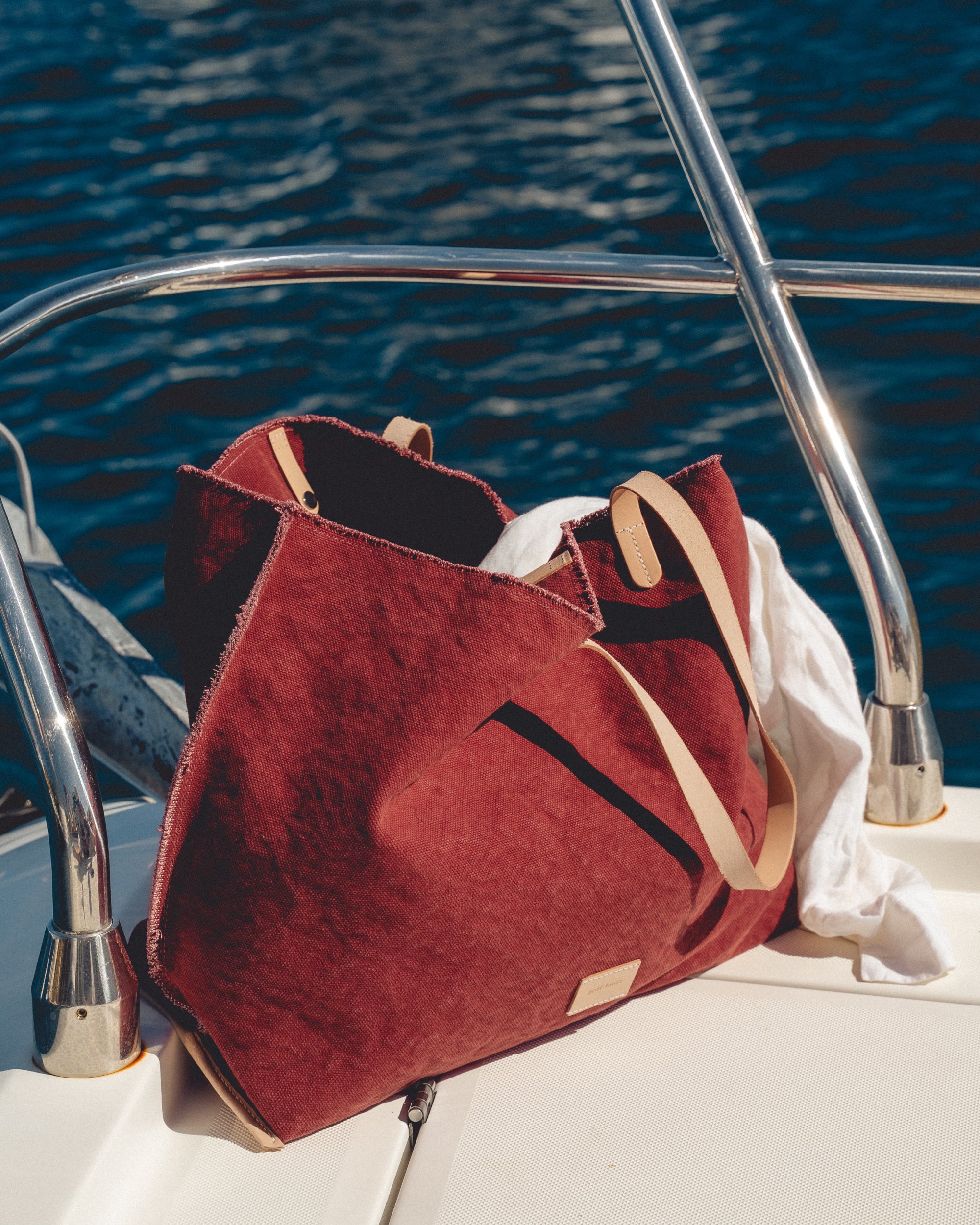 Hana Canvas Boat Bag
