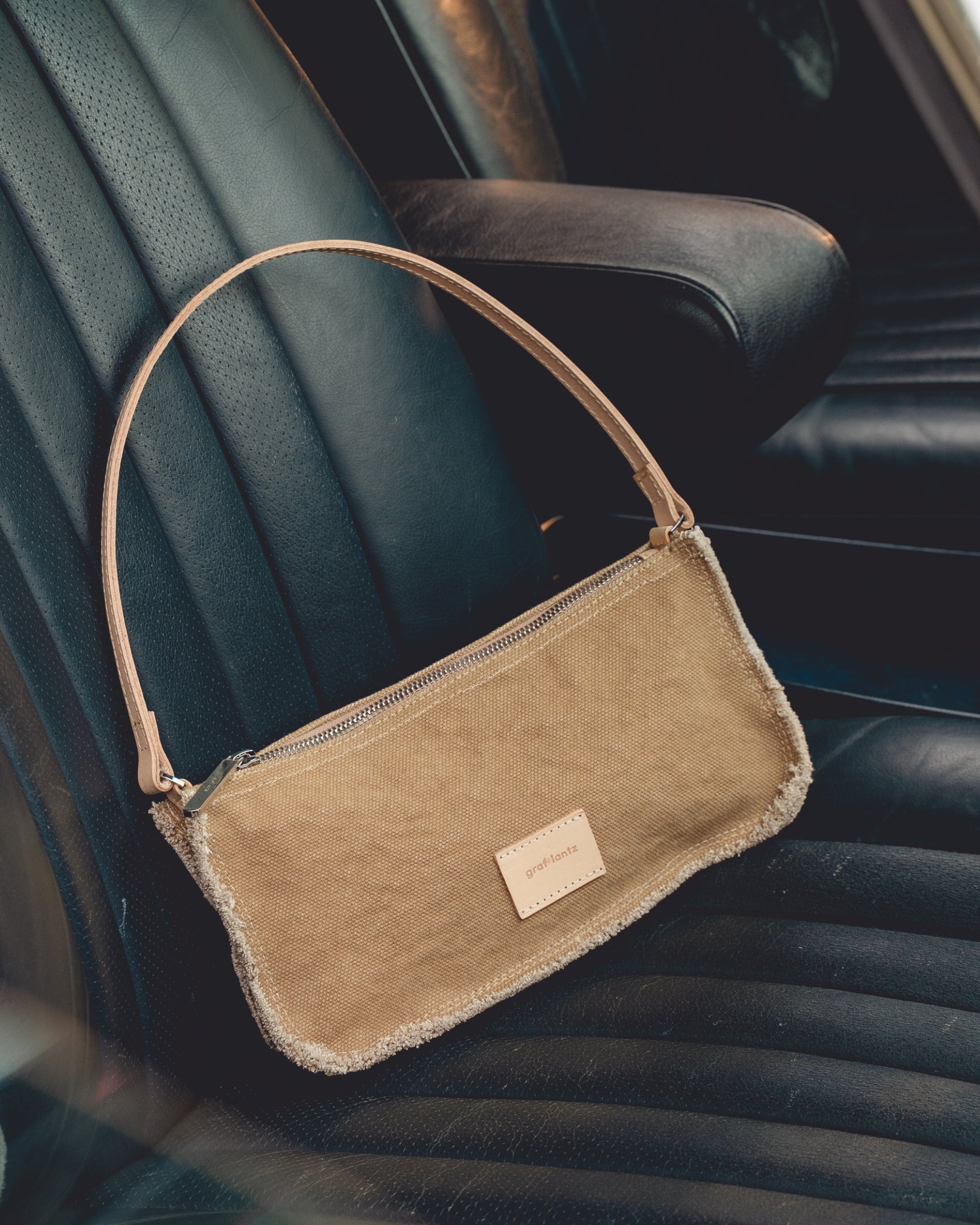Hana Canvas Shoulder Bag