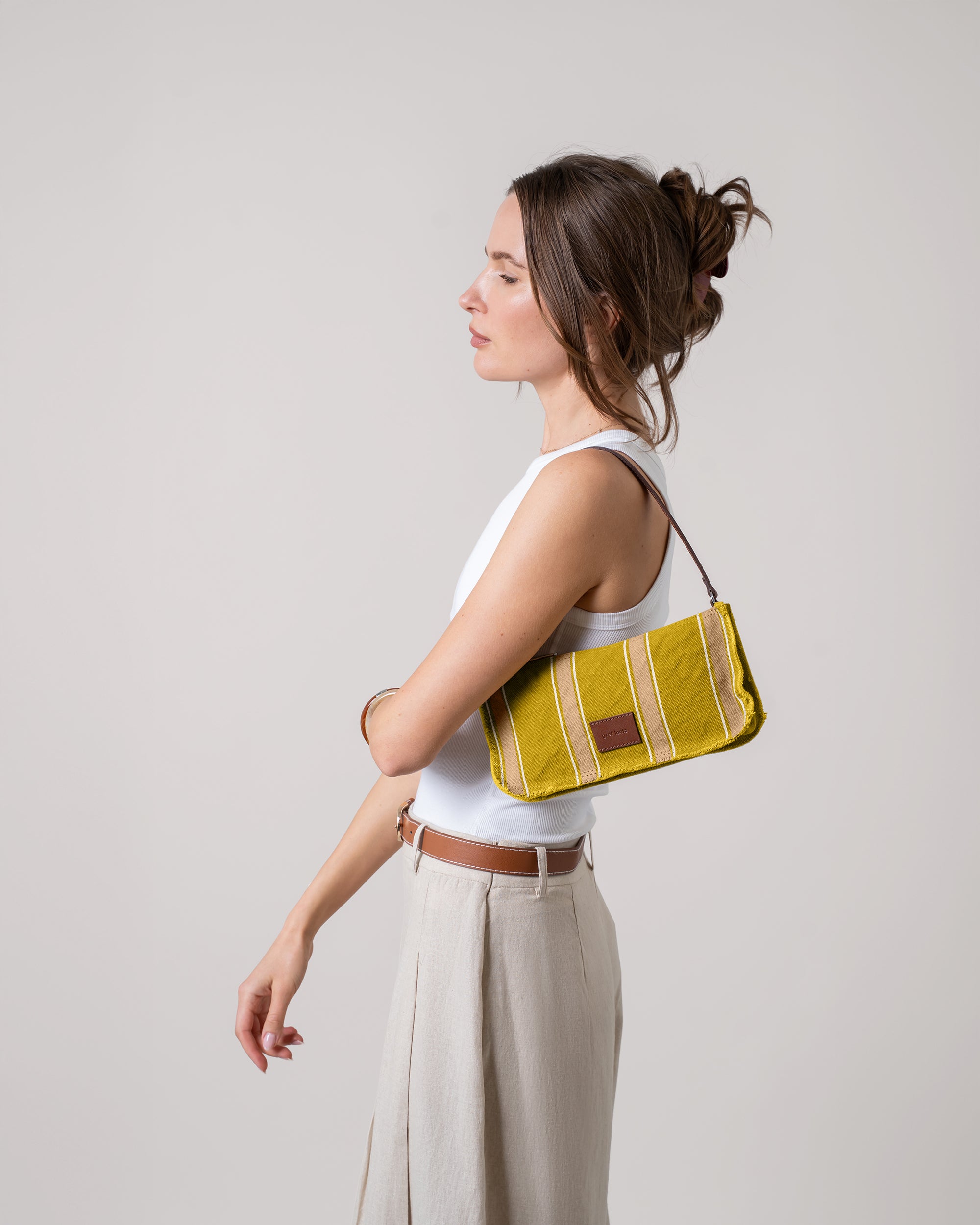 Hana Canvas Shoulder Bag