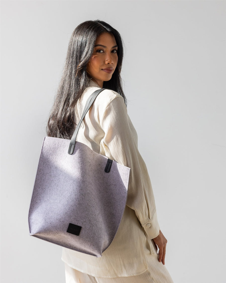 Holiday Hana Merino Wool Tote