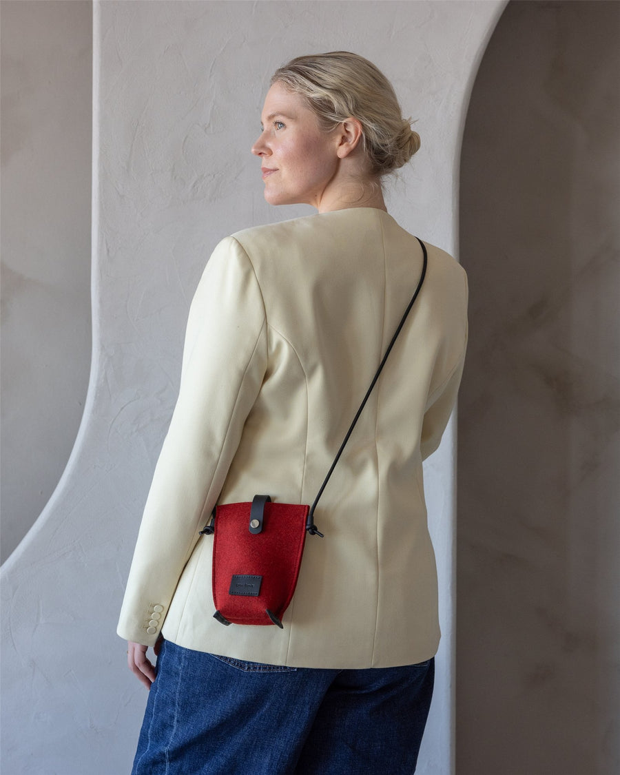 Hana Merino Wool Phone Crossbody