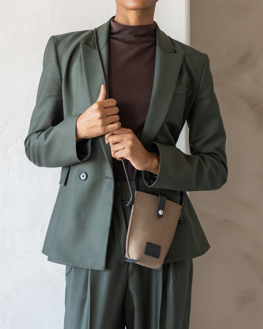 Hana Merino Wool Phone Crossbody