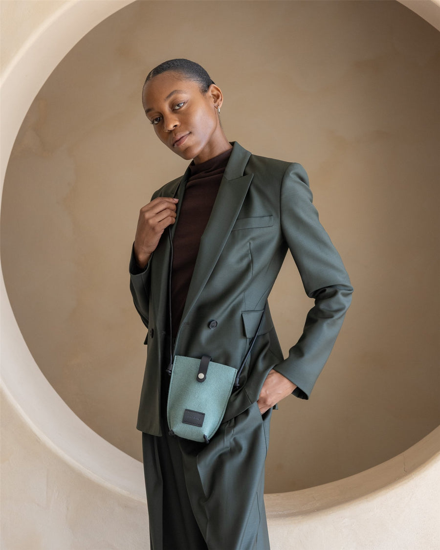 Hana Merino Wool Phone Crossbody