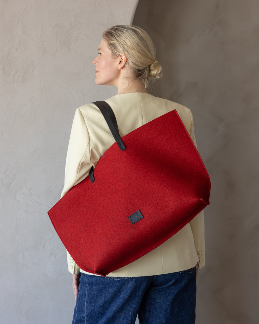 Hana Merino Wool Boat Bag