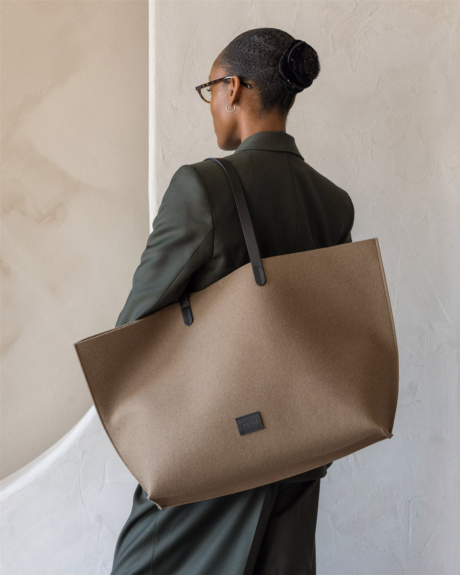 Hana Merino Wool Boat Bag