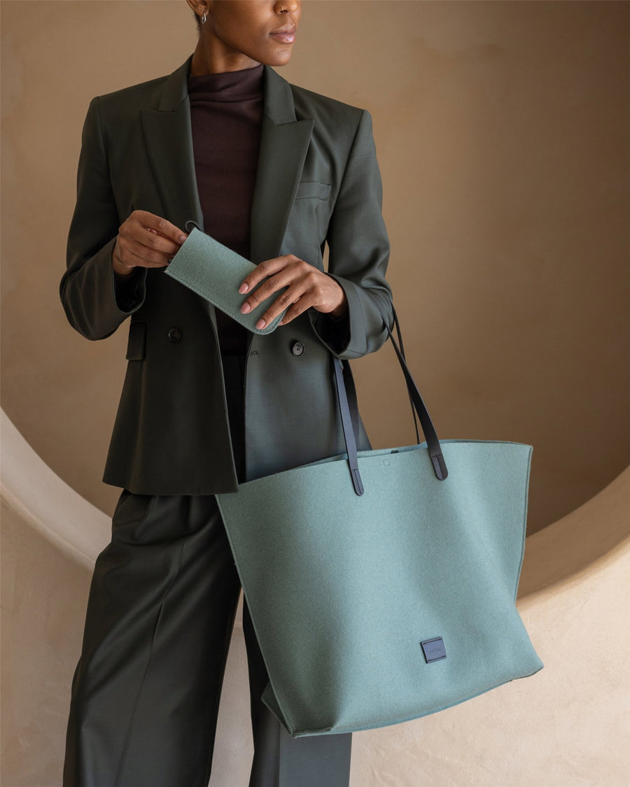 Hana Merino Wool Boat Bag