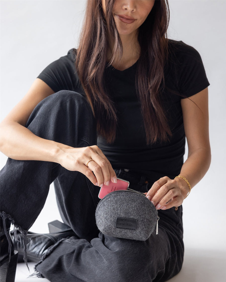 Pochi Merino Wool Small Pouch