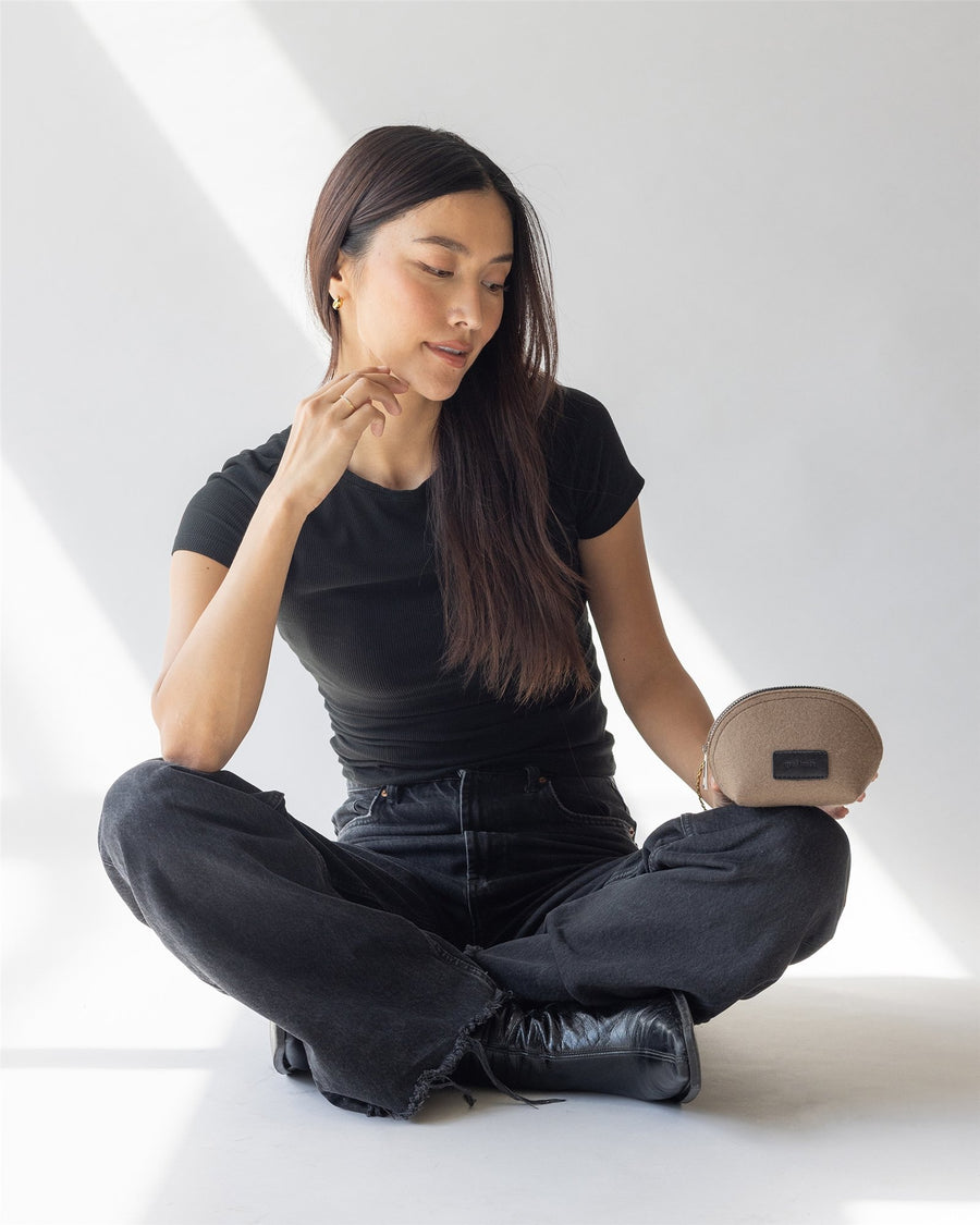 Pochi Merino Wool Small Pouch