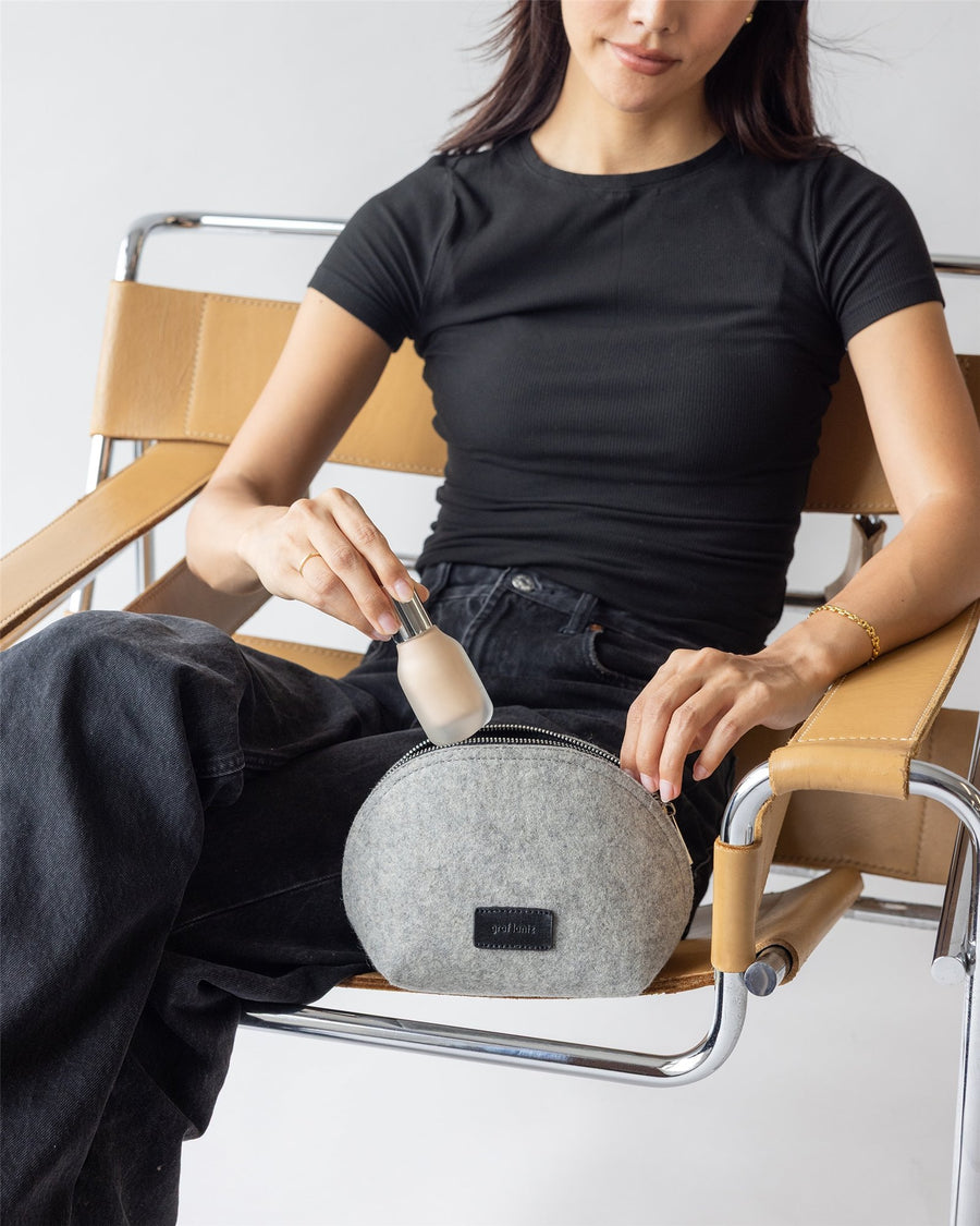 Pochi Merino Wool Medium Pouch