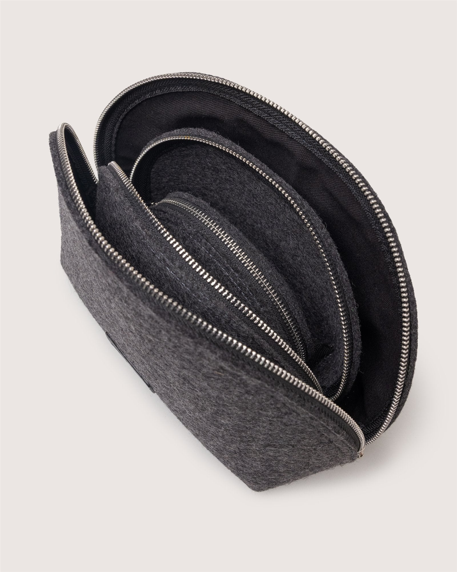 Pochi Merino Wool Large Pouch Set