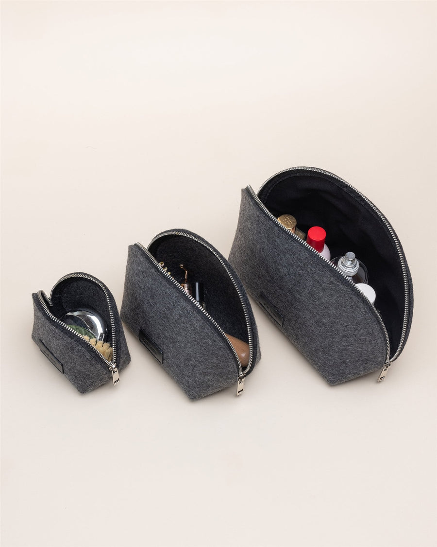 Pochi Merino Wool Large Pouch Set