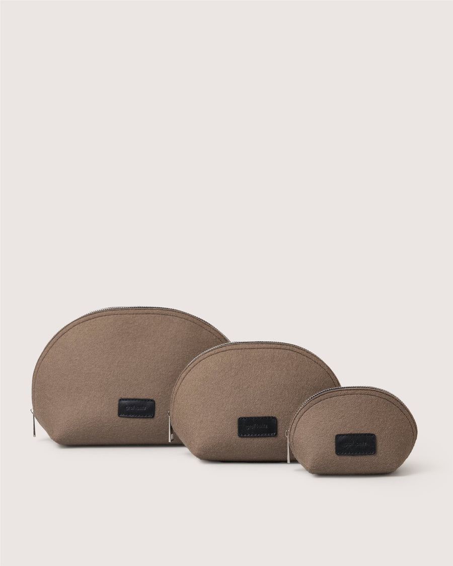 Pochi Merino Wool Large Pouch Set