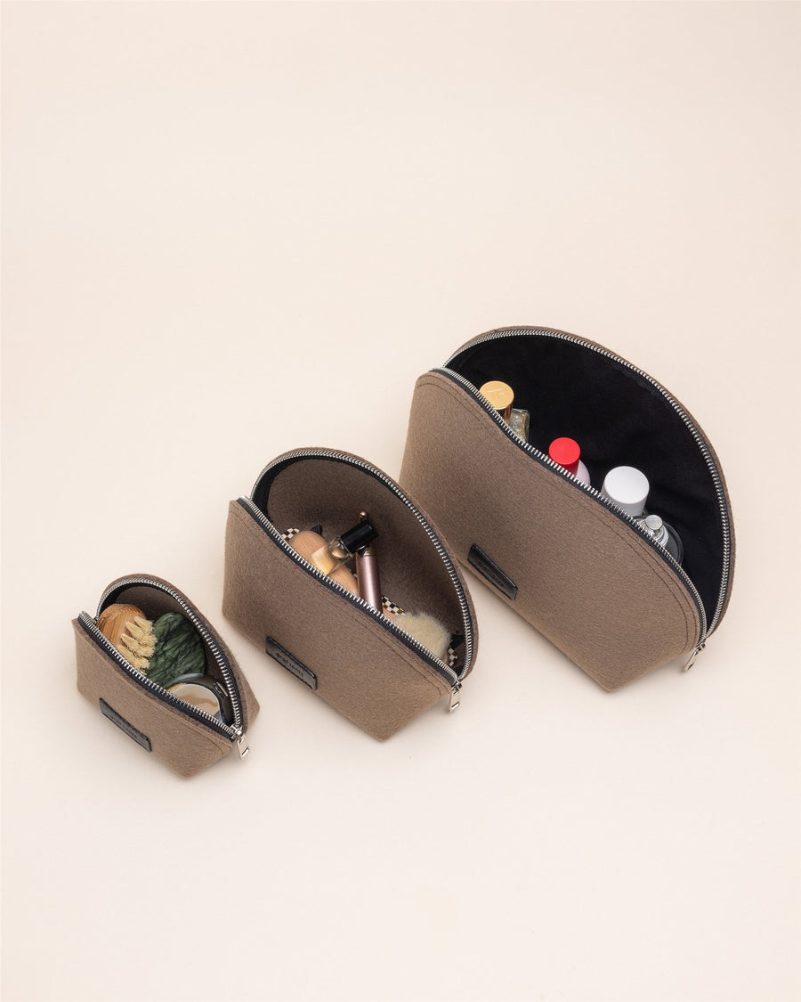 Pochi Merino Wool Large Pouch Set