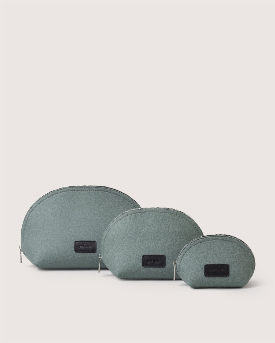 Pochi Merino Wool Large Pouch Set