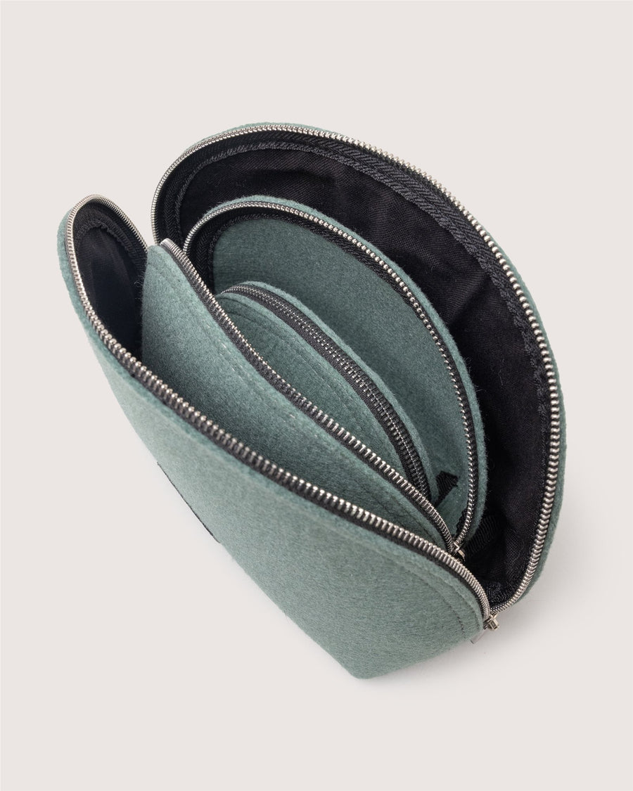 Pochi Merino Wool Large Pouch Set