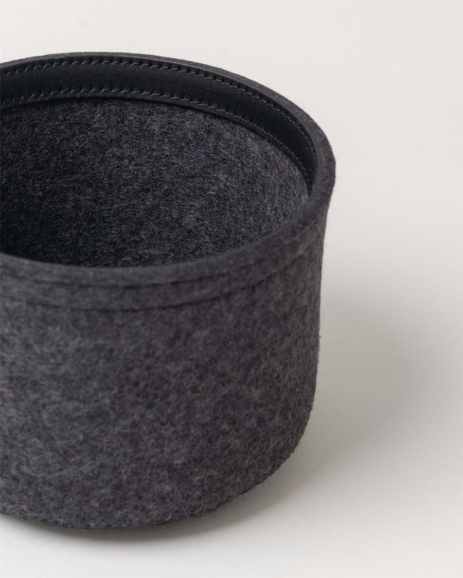 Merino Wool Small Bin w/ Lid