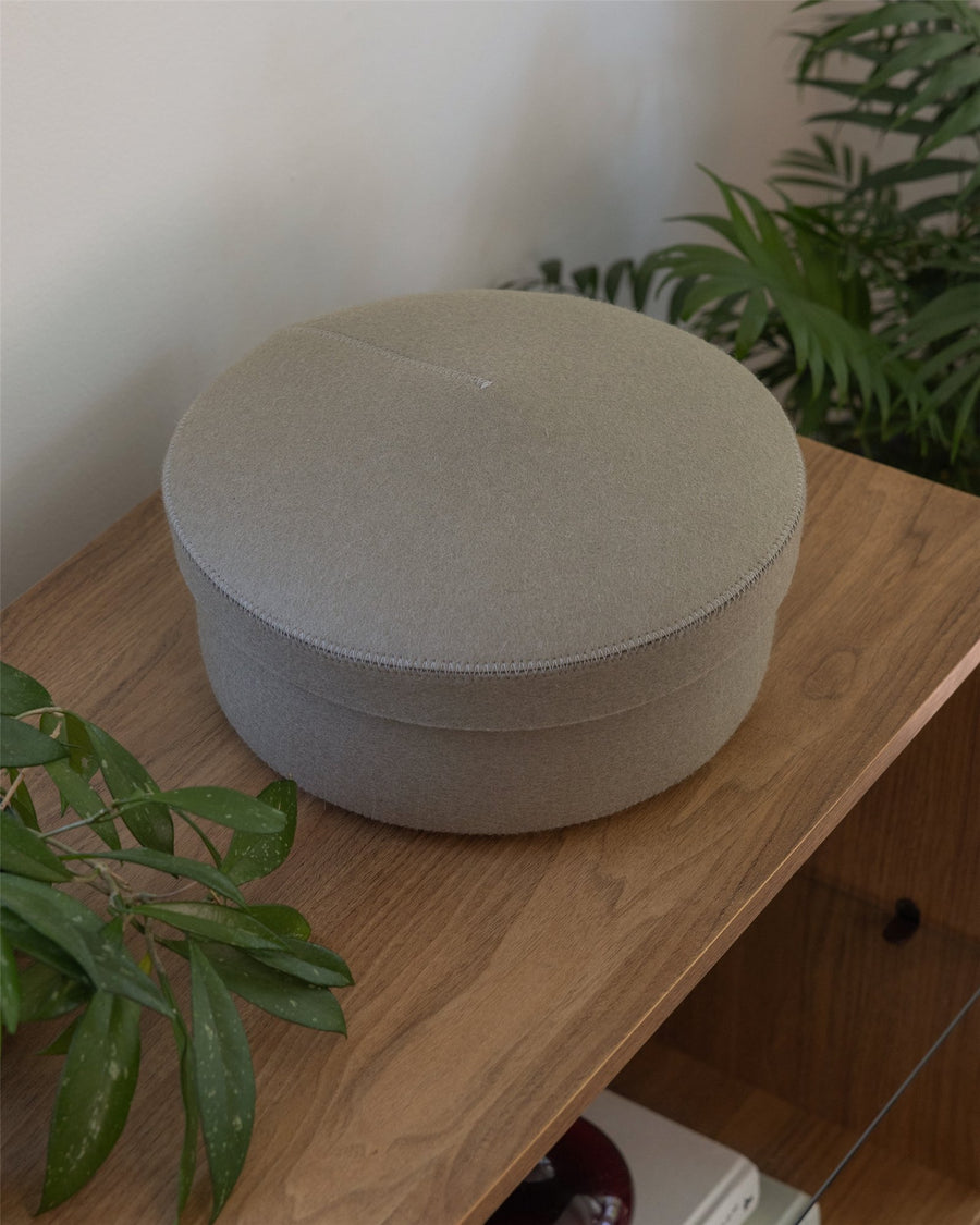 Merino Wool Medium Bin w/ Lid