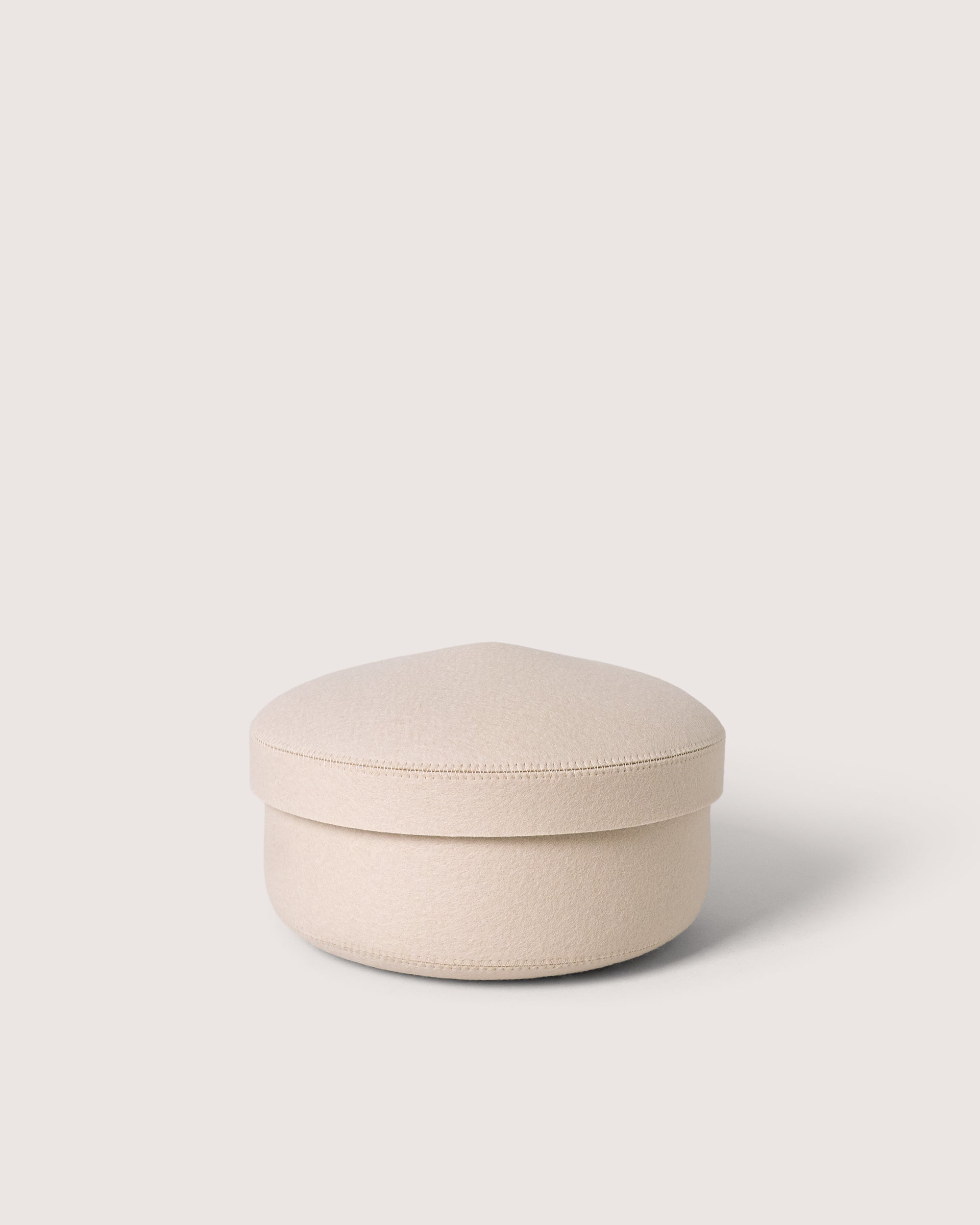 Merino Wool Medium Bin w/ Lid