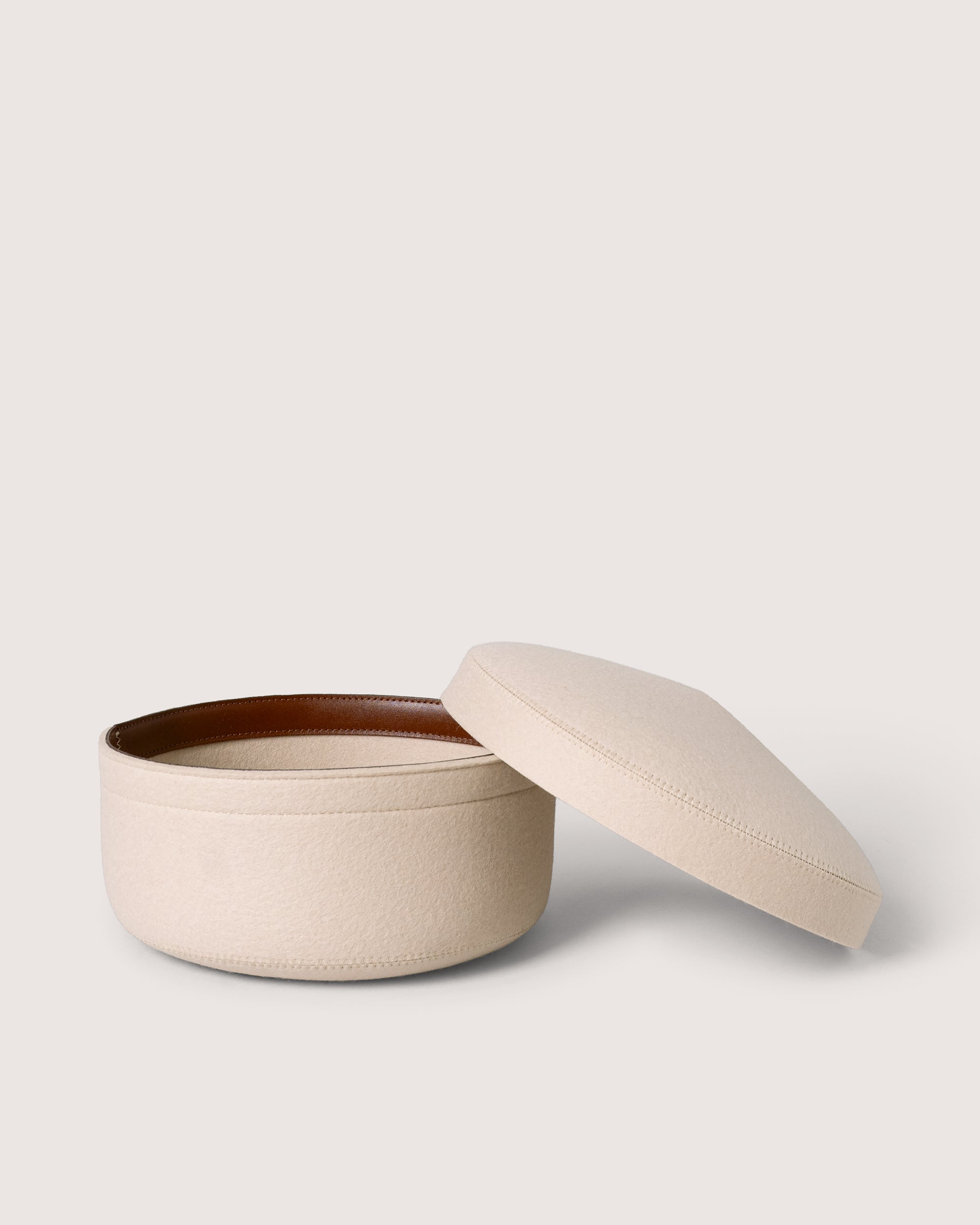Merino Wool Medium Bin w/ Lid