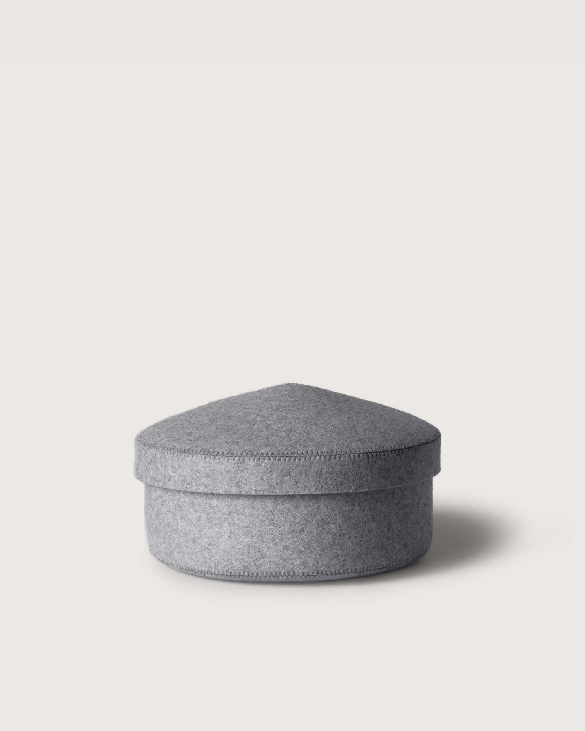 Merino Wool Medium Bin w/ Lid