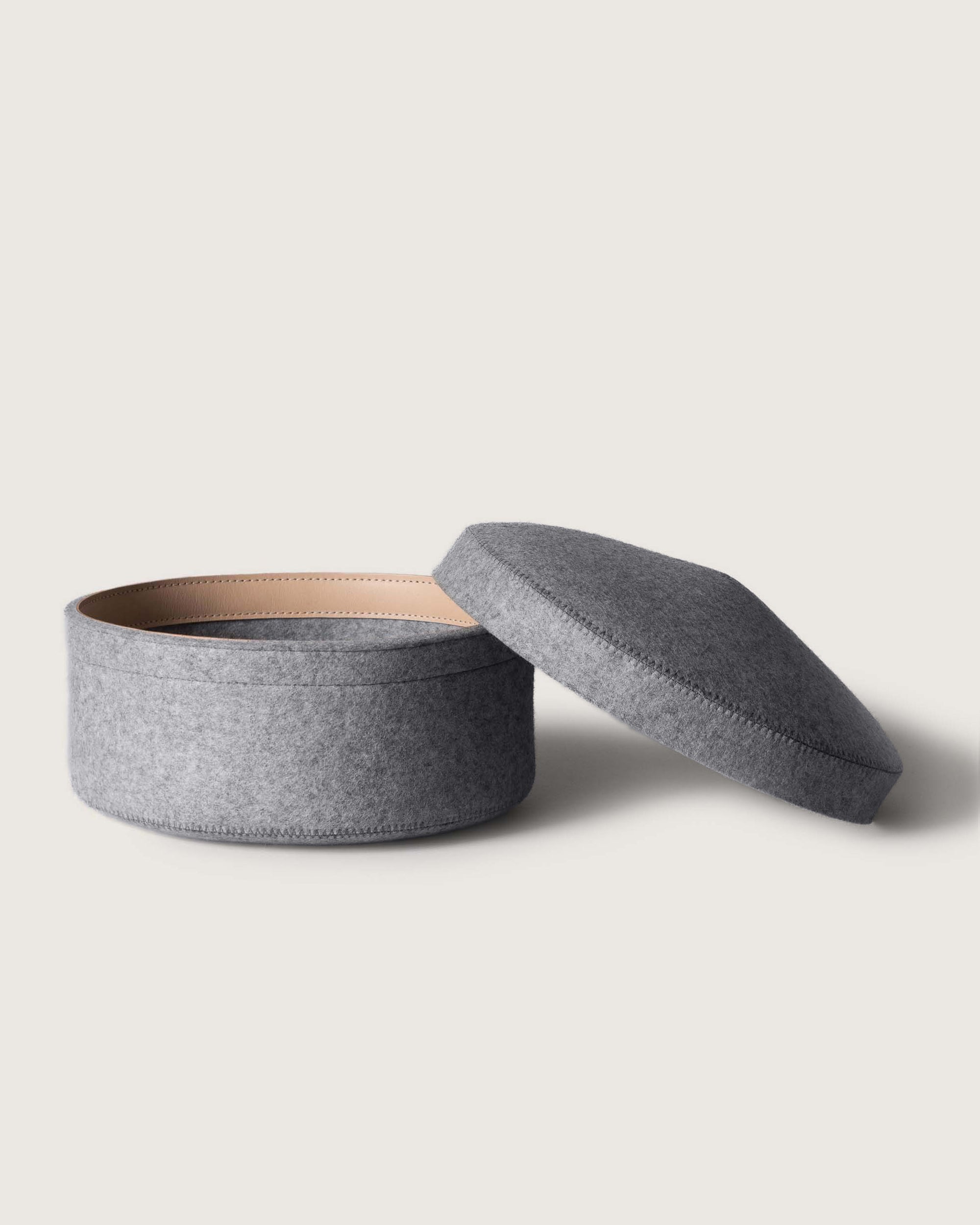 Merino Wool Medium Bin w/ Lid