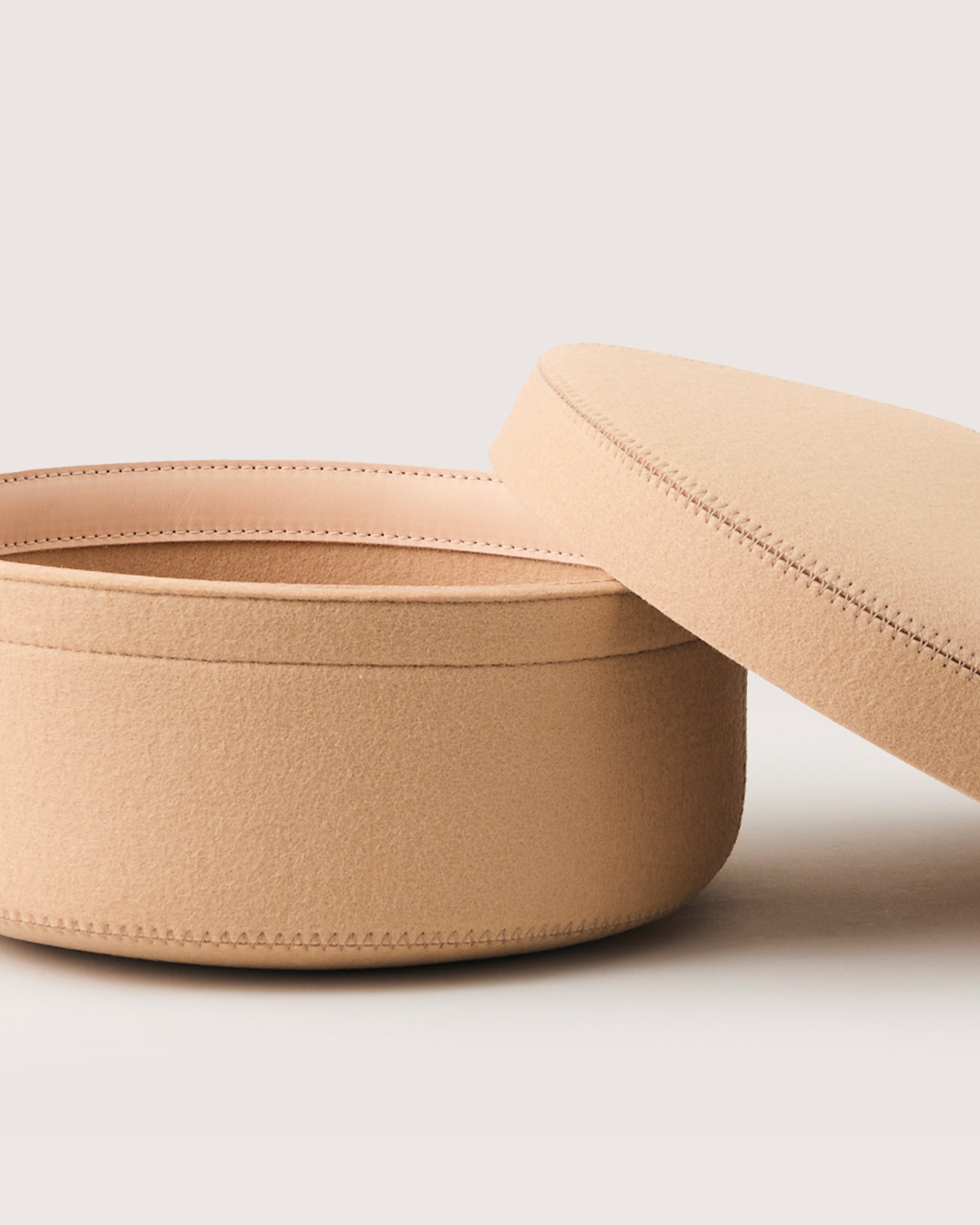 Merino Wool Medium Bin w/ Lid