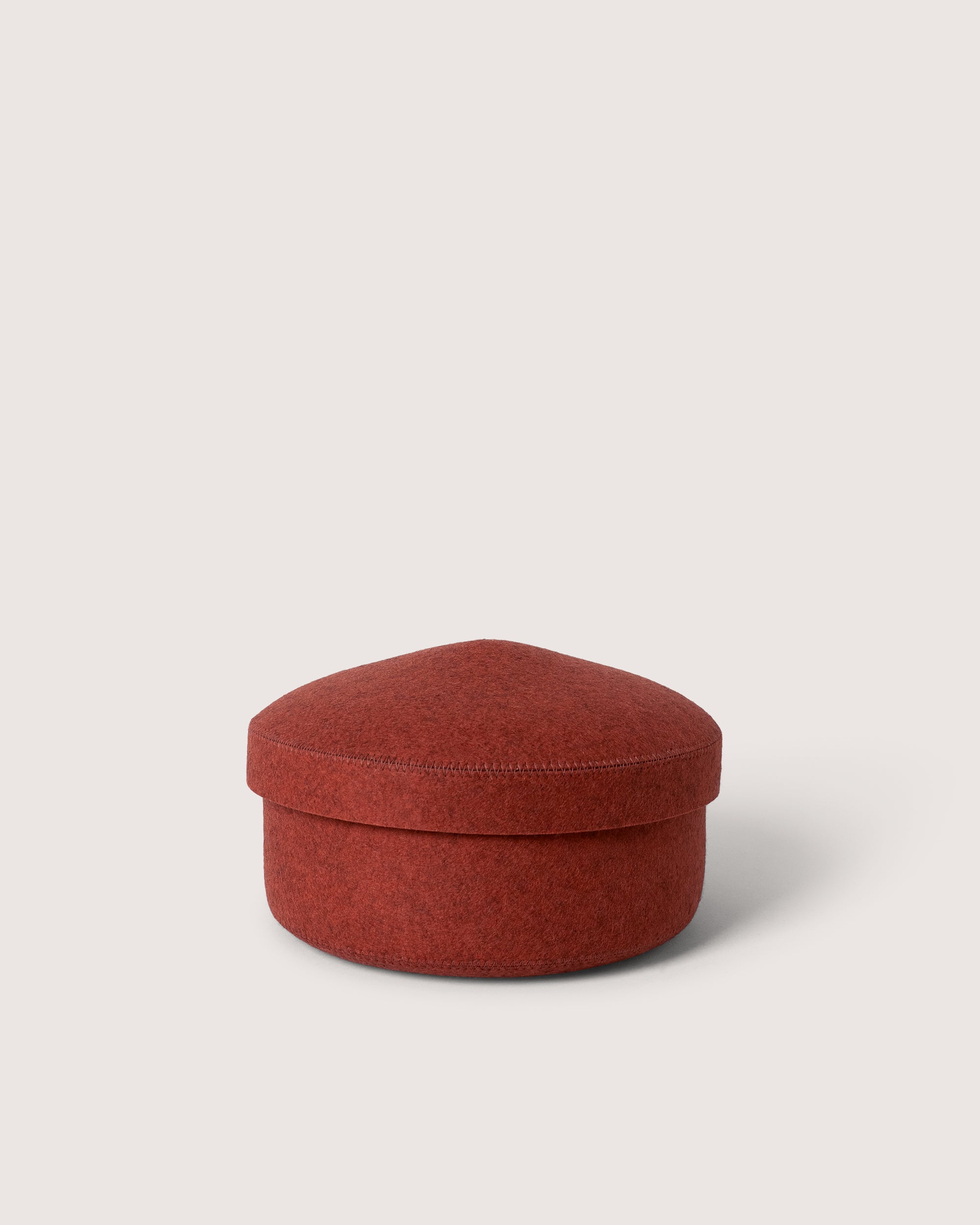 Merino Wool Medium Bin w/ Lid