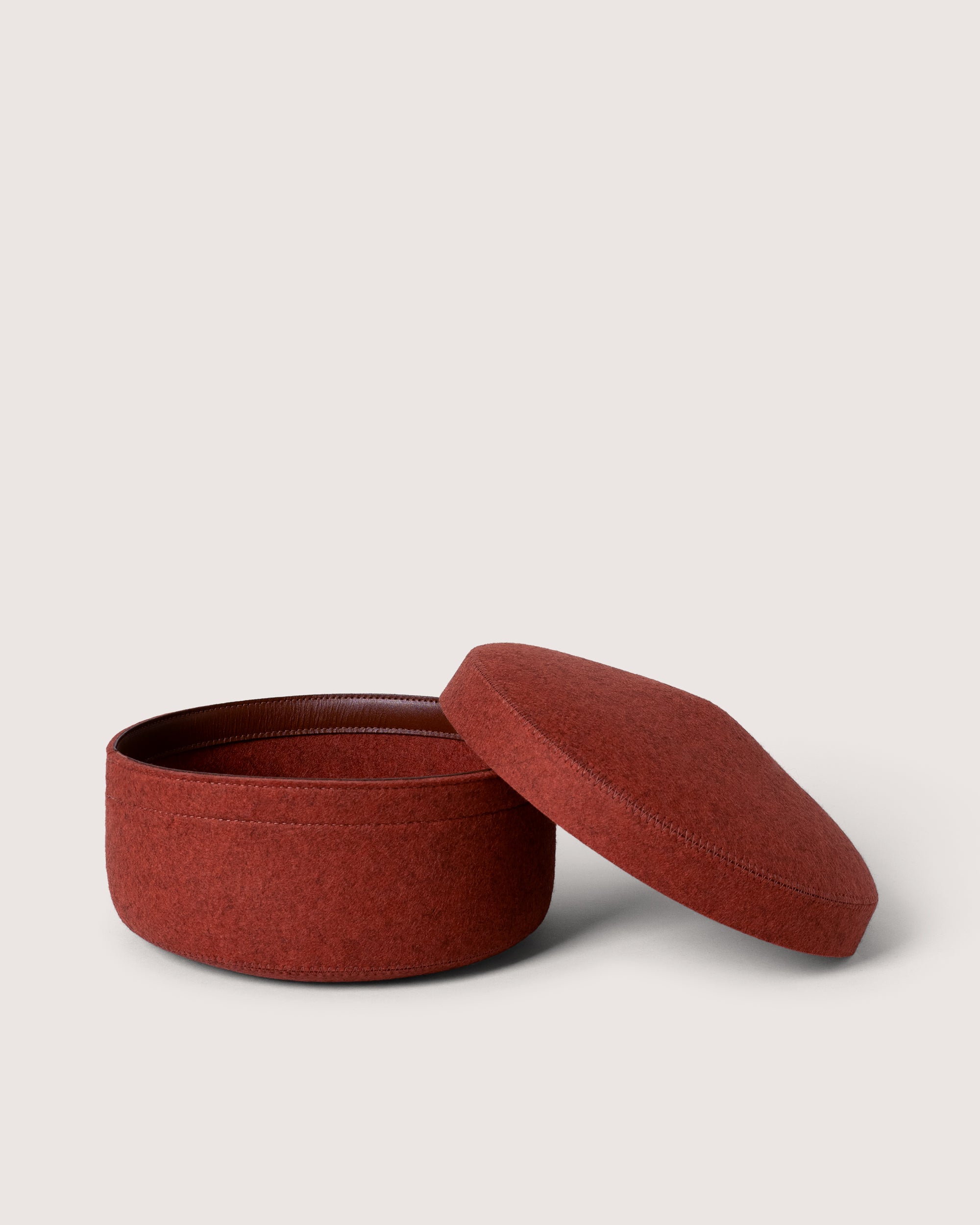 Merino Wool Medium Bin w/ Lid
