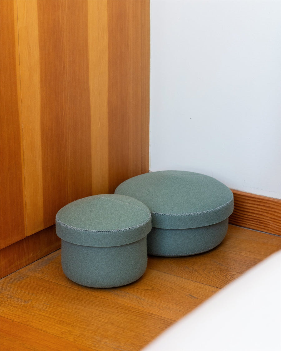 Merino Wool Medium Bin w/ Lid