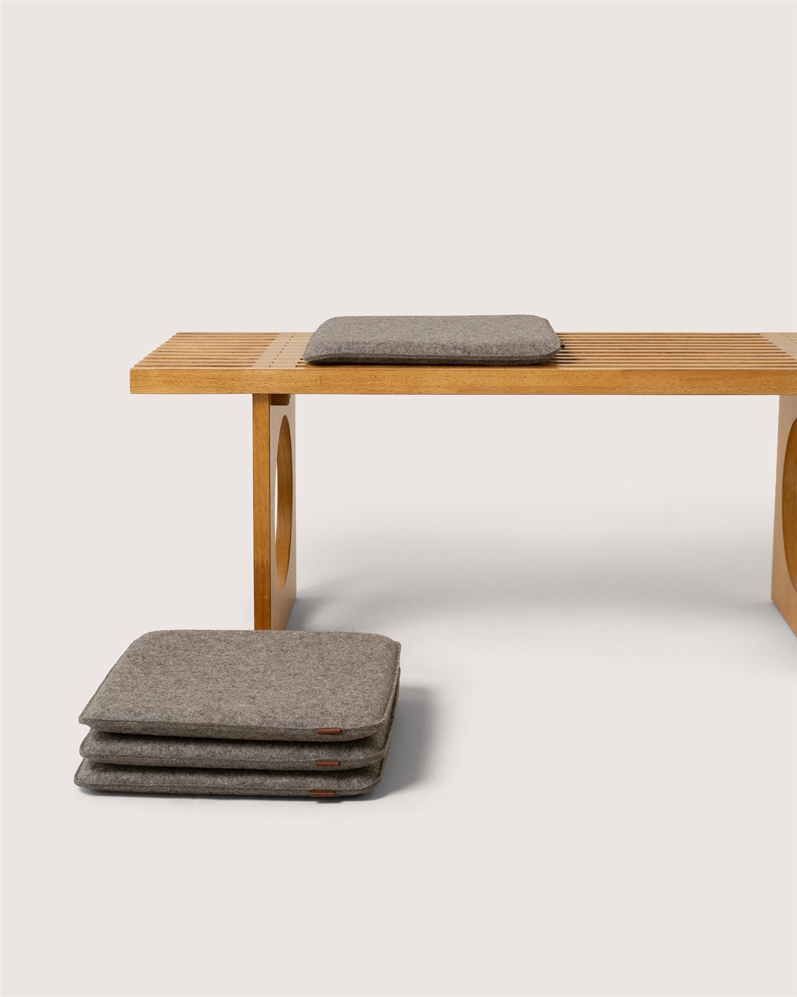 Zabuton Merino Wool Square Seat Cushion - 4 Pack
