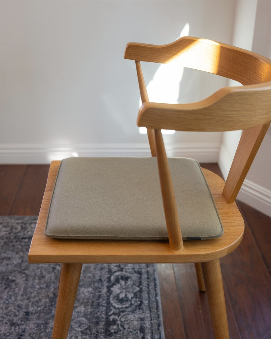 Zabuton Merino Wool Square Seat Cushion
