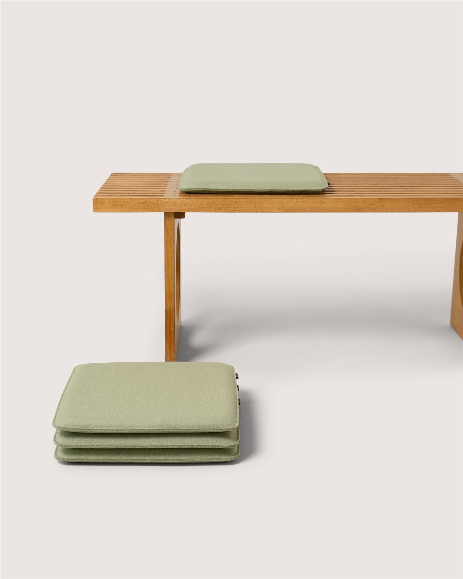 Zabuton Merino Wool Square Seat Cushion - 4 Pack