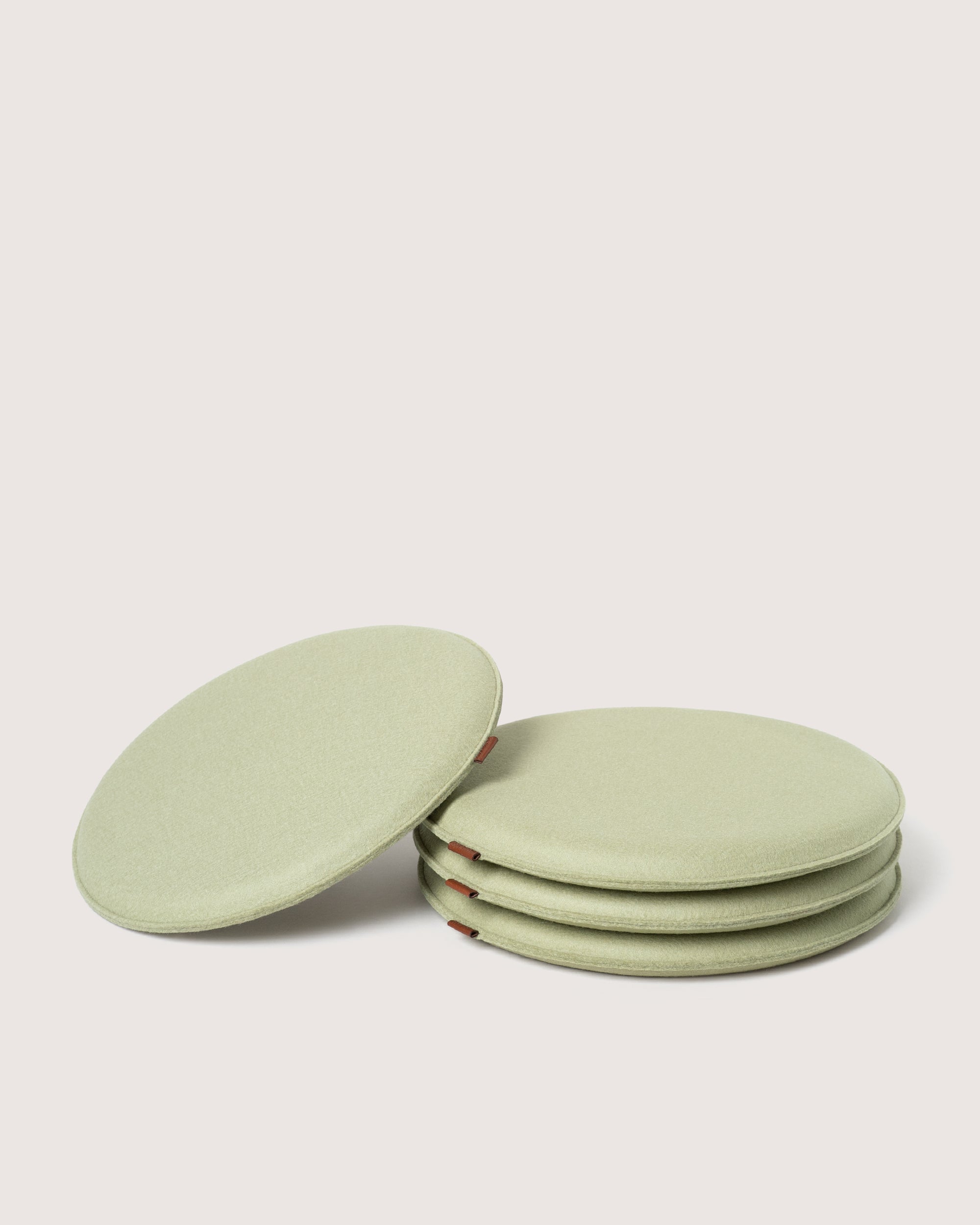 Zabuton Merino Wool Round Seat Cushion - 4 Pack