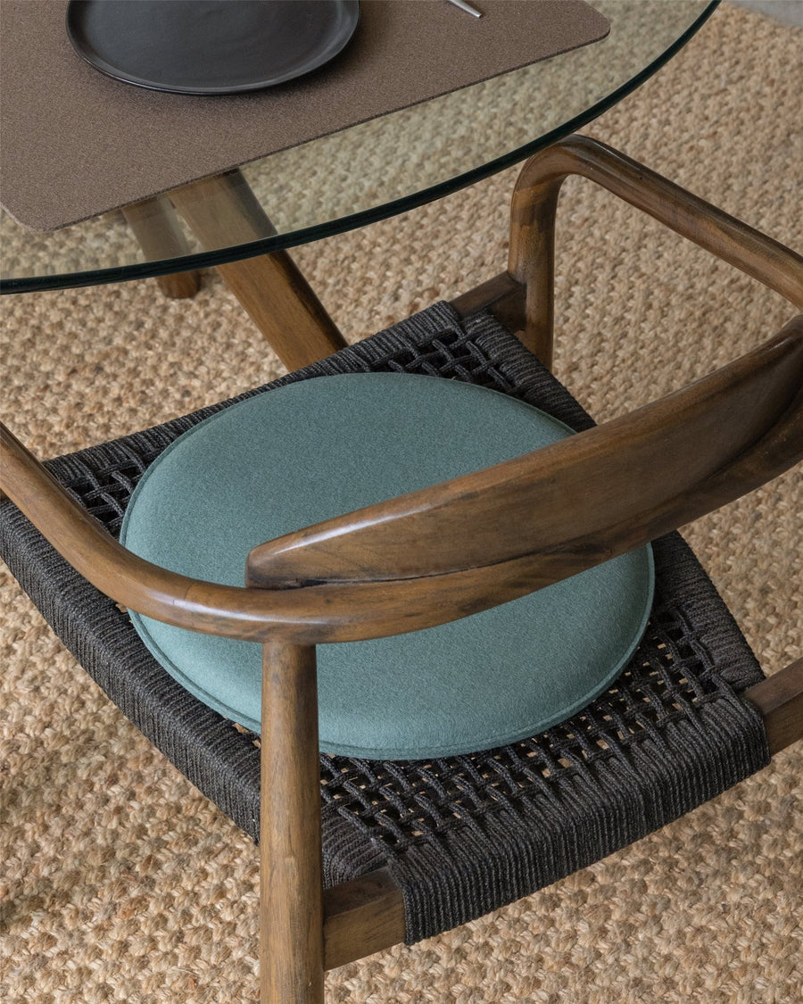Zabuton Merino Wool Round Seat Cushion