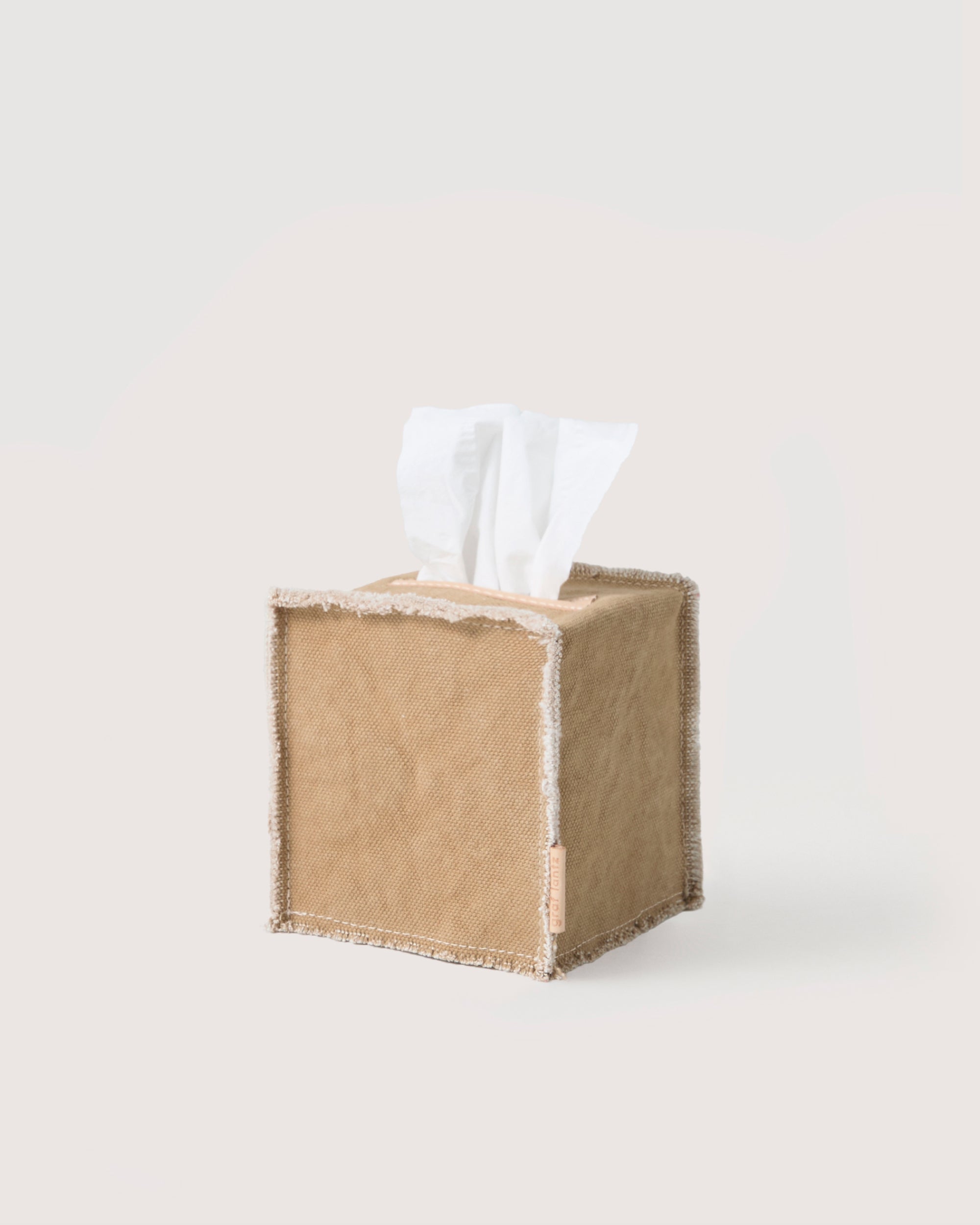 Canvas Tissue Box Cover