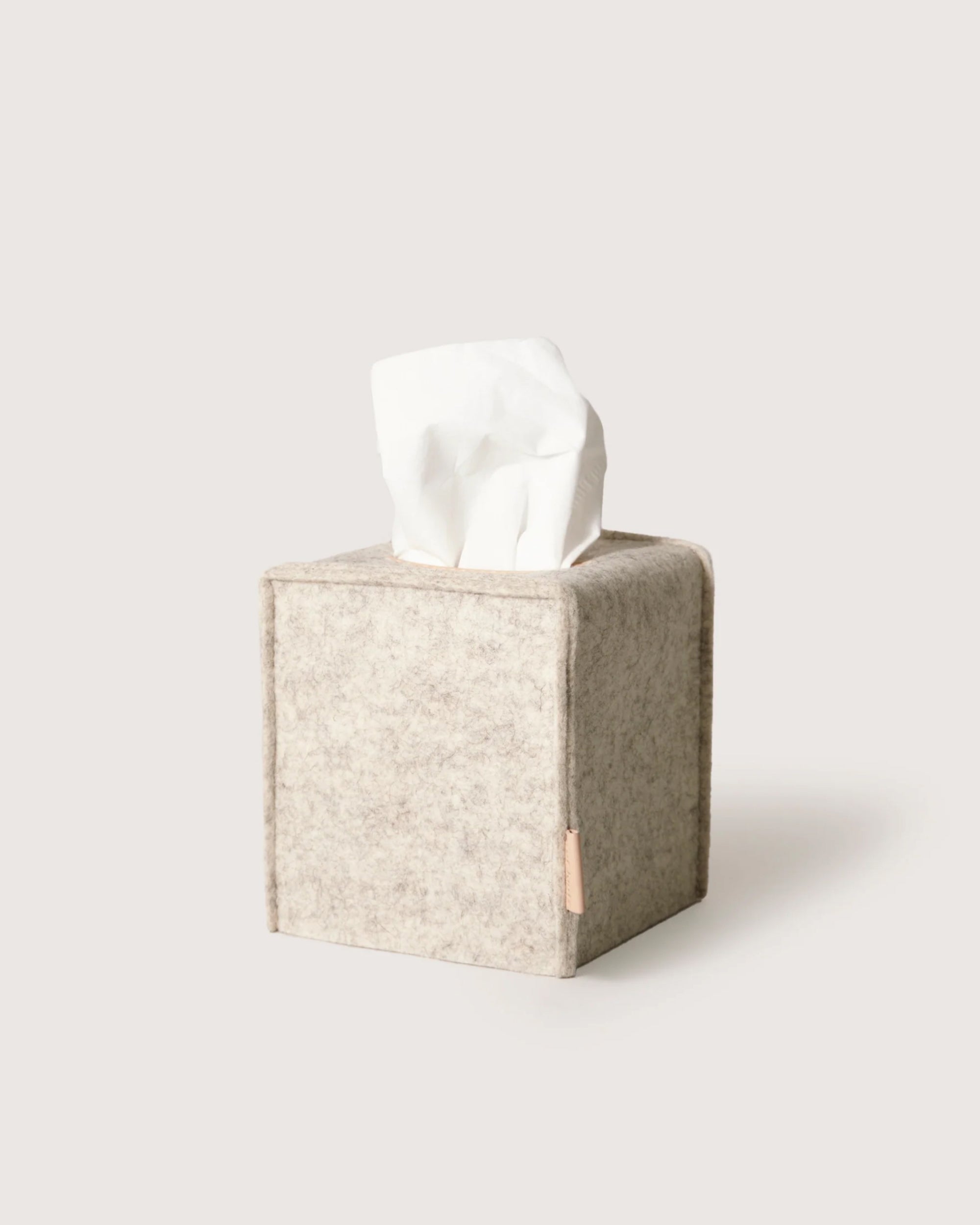 Merino Wool Small Tissue Box Cover