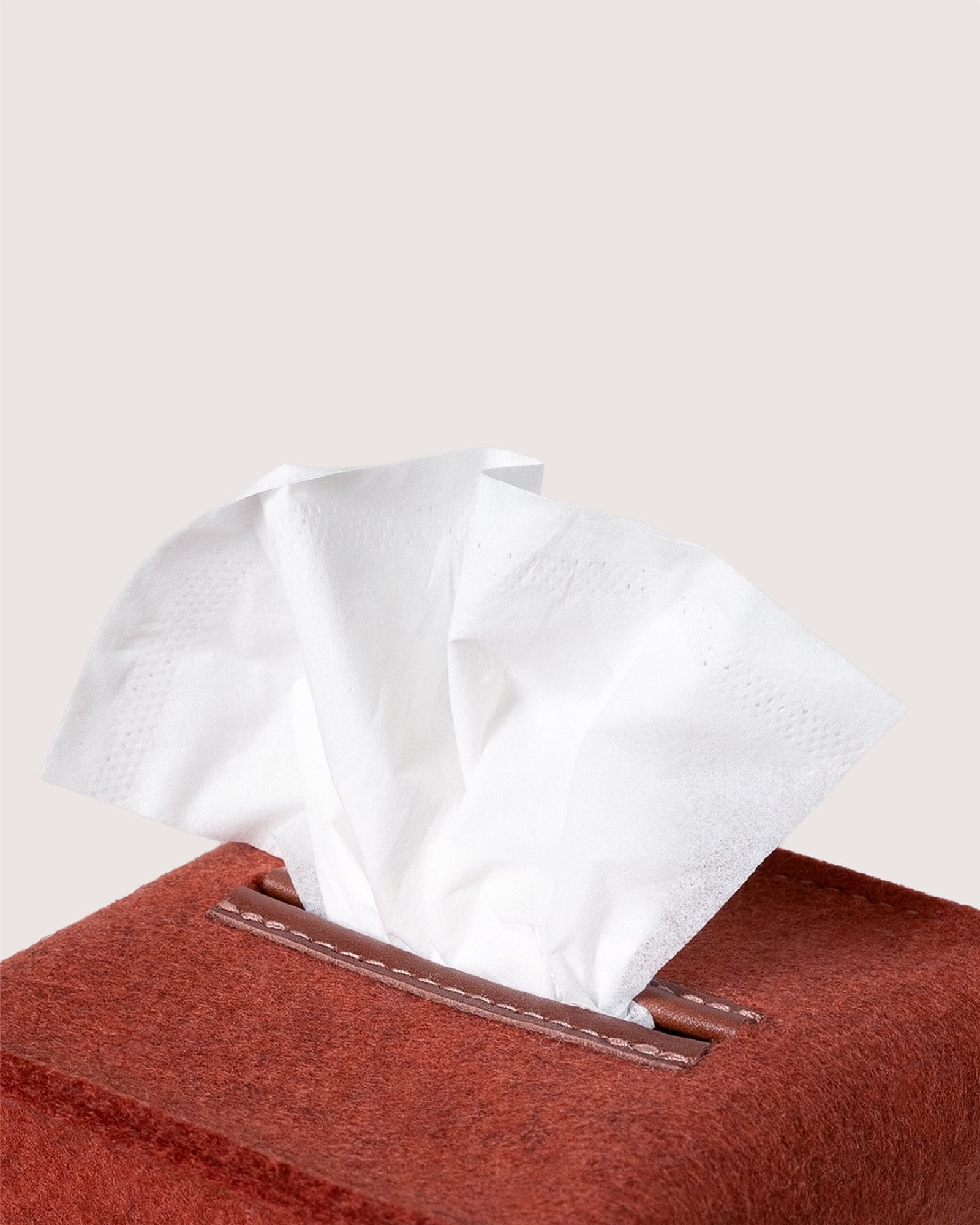 Merino Wool Small Tissue Box Cover
