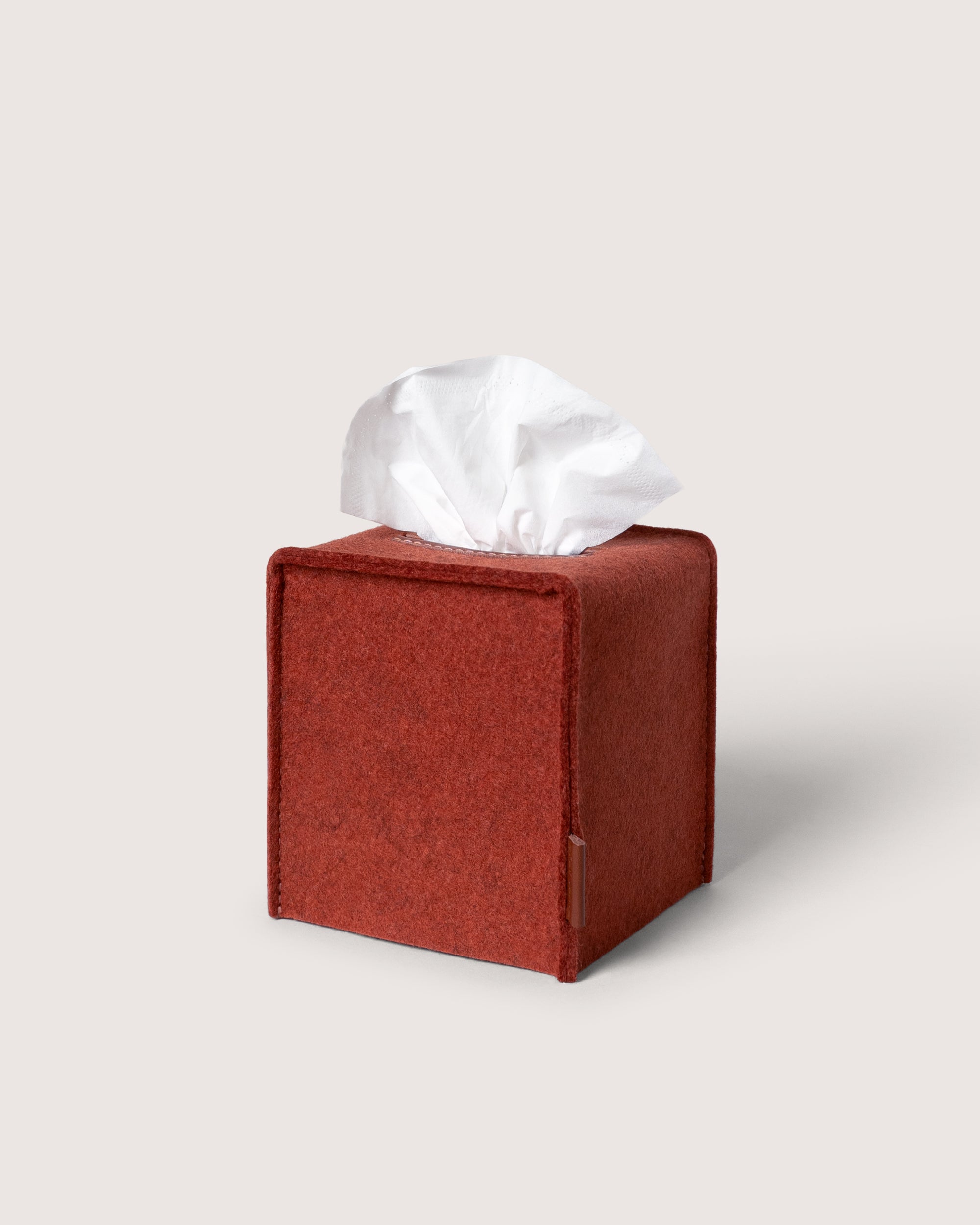 Merino Wool Small Tissue Box Cover