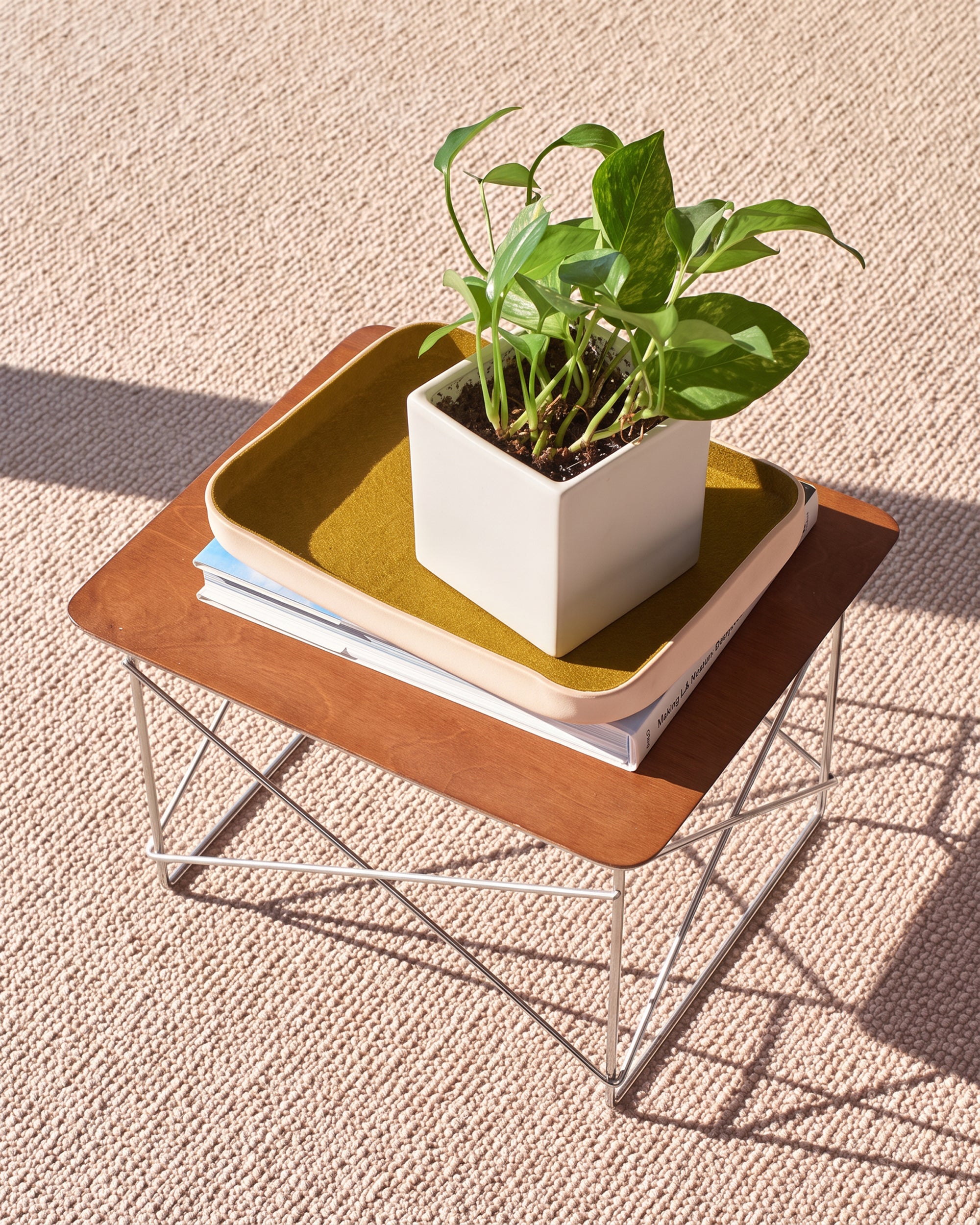 Kawabon Leather/Merino Wool Large Tray