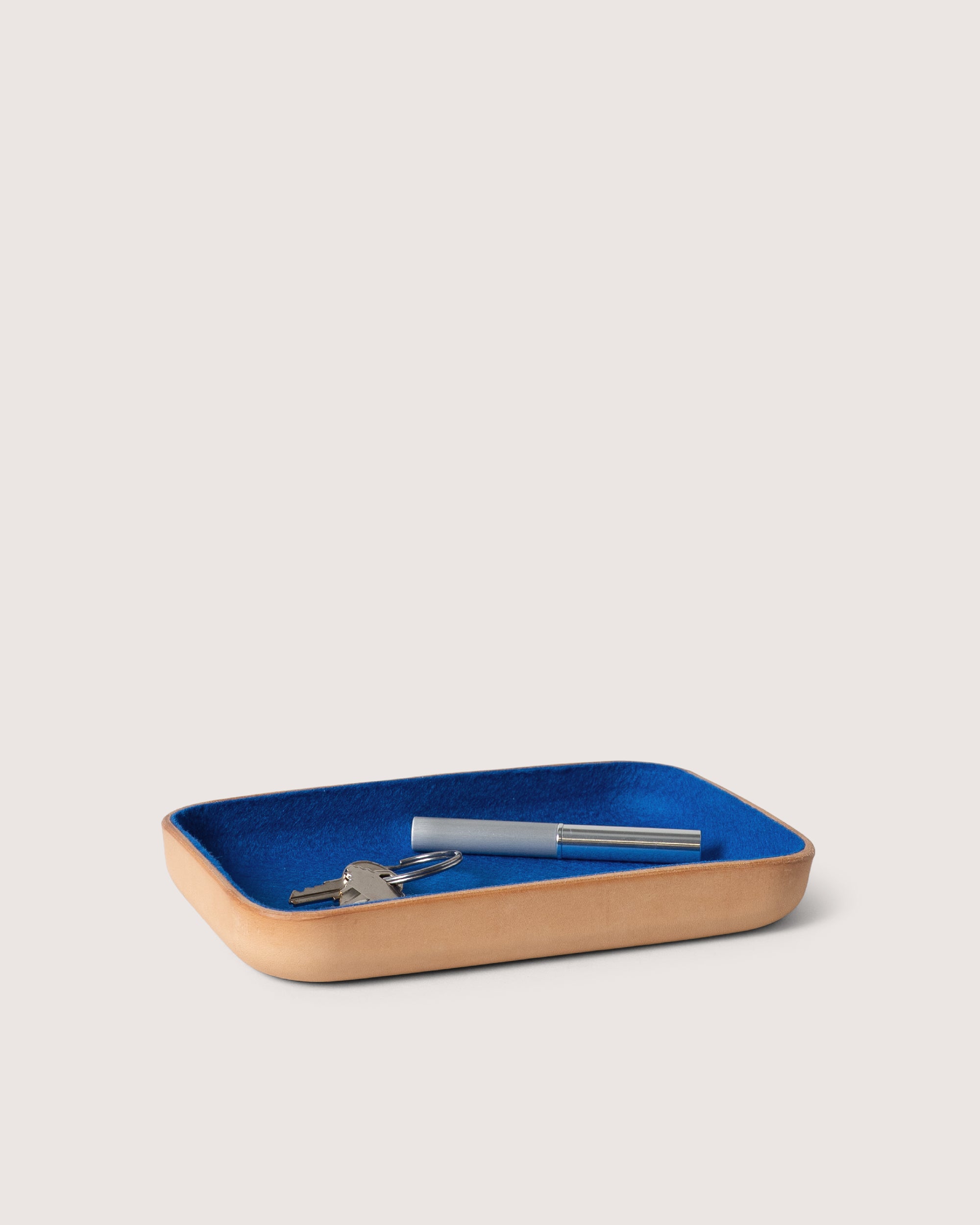 Kawabon Leather/Merino Wool Small Tray