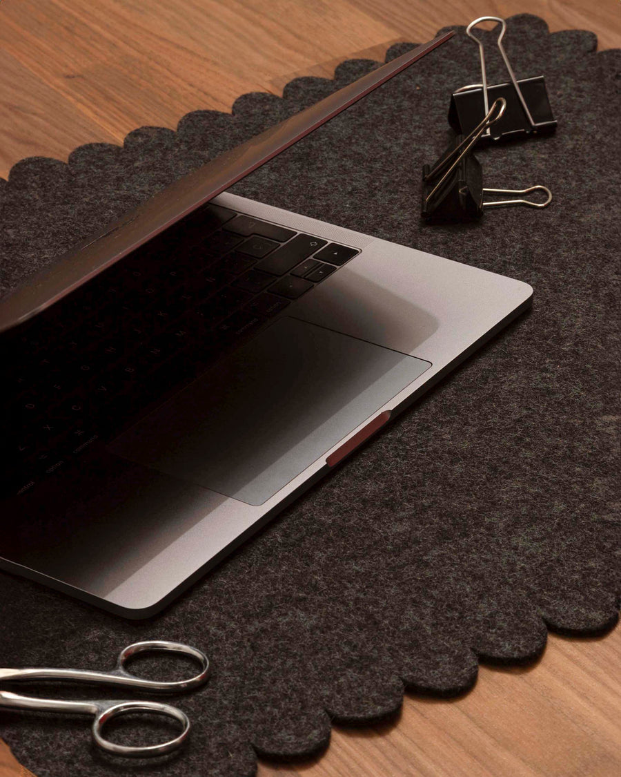 Crest Edge Merino Wool Large Desk Pad