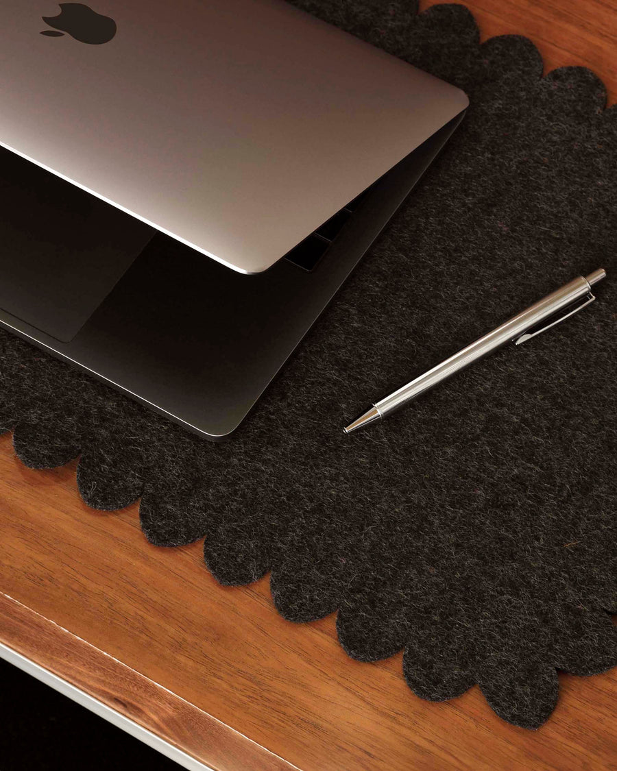 Crest Merino Wool Medium Desk Pad