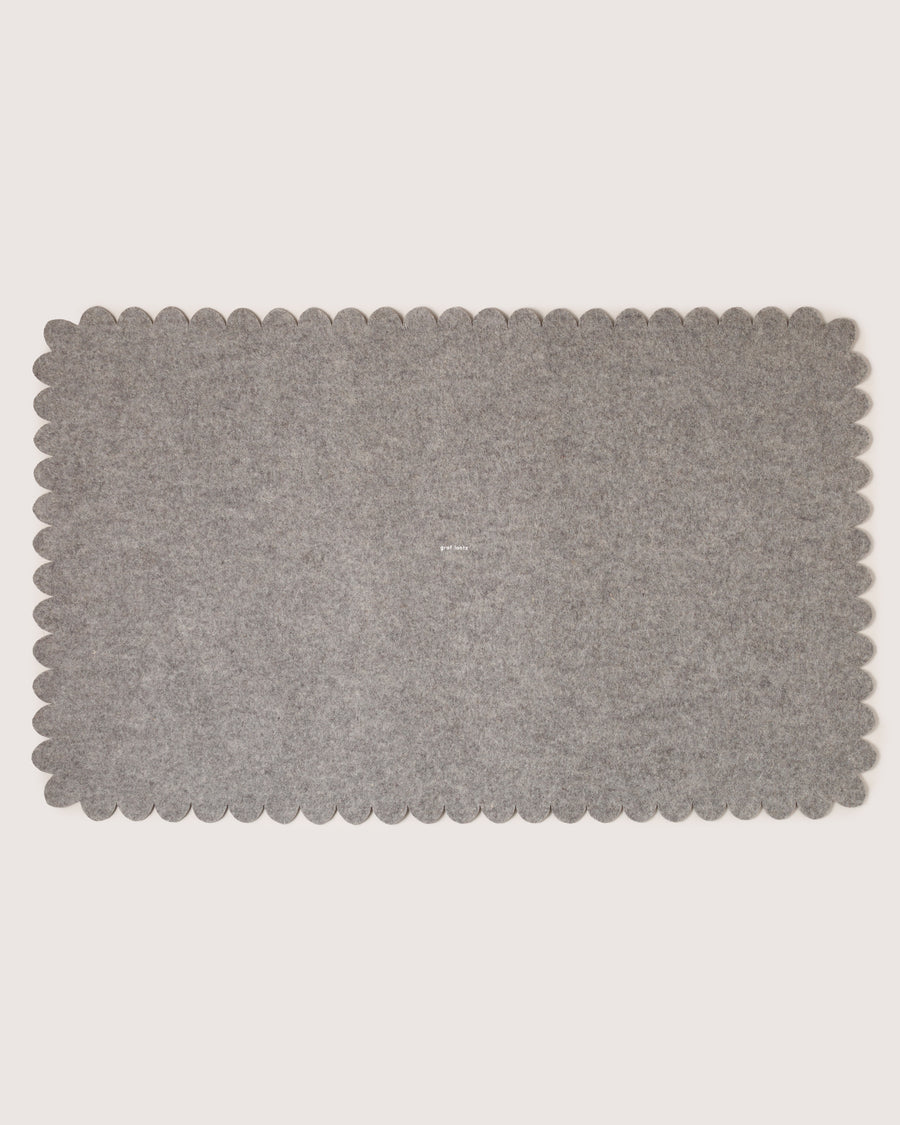 Crest Edge Merino Wool Large Desk Pad